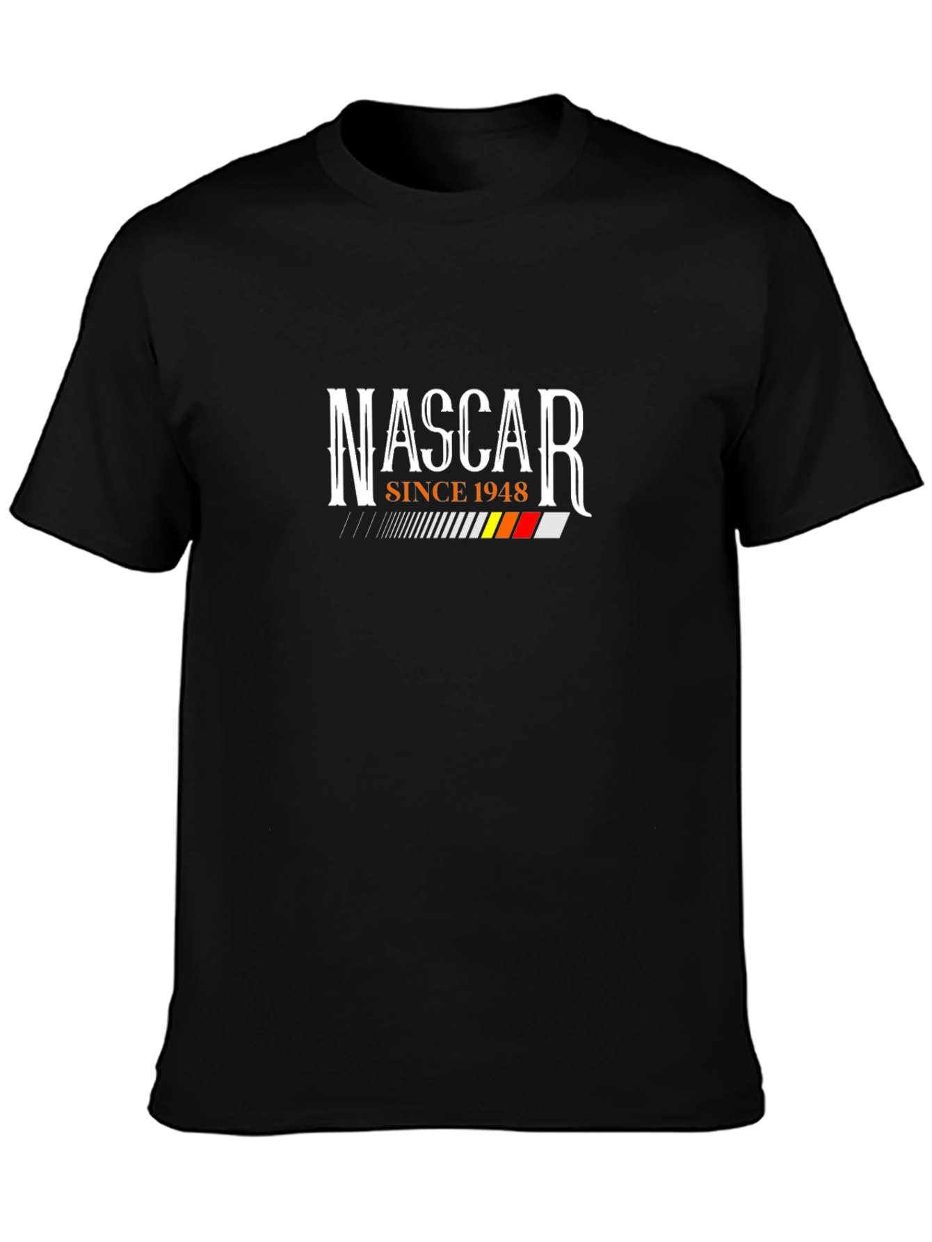 NASCAR Since 1948 Black Graphic Tee