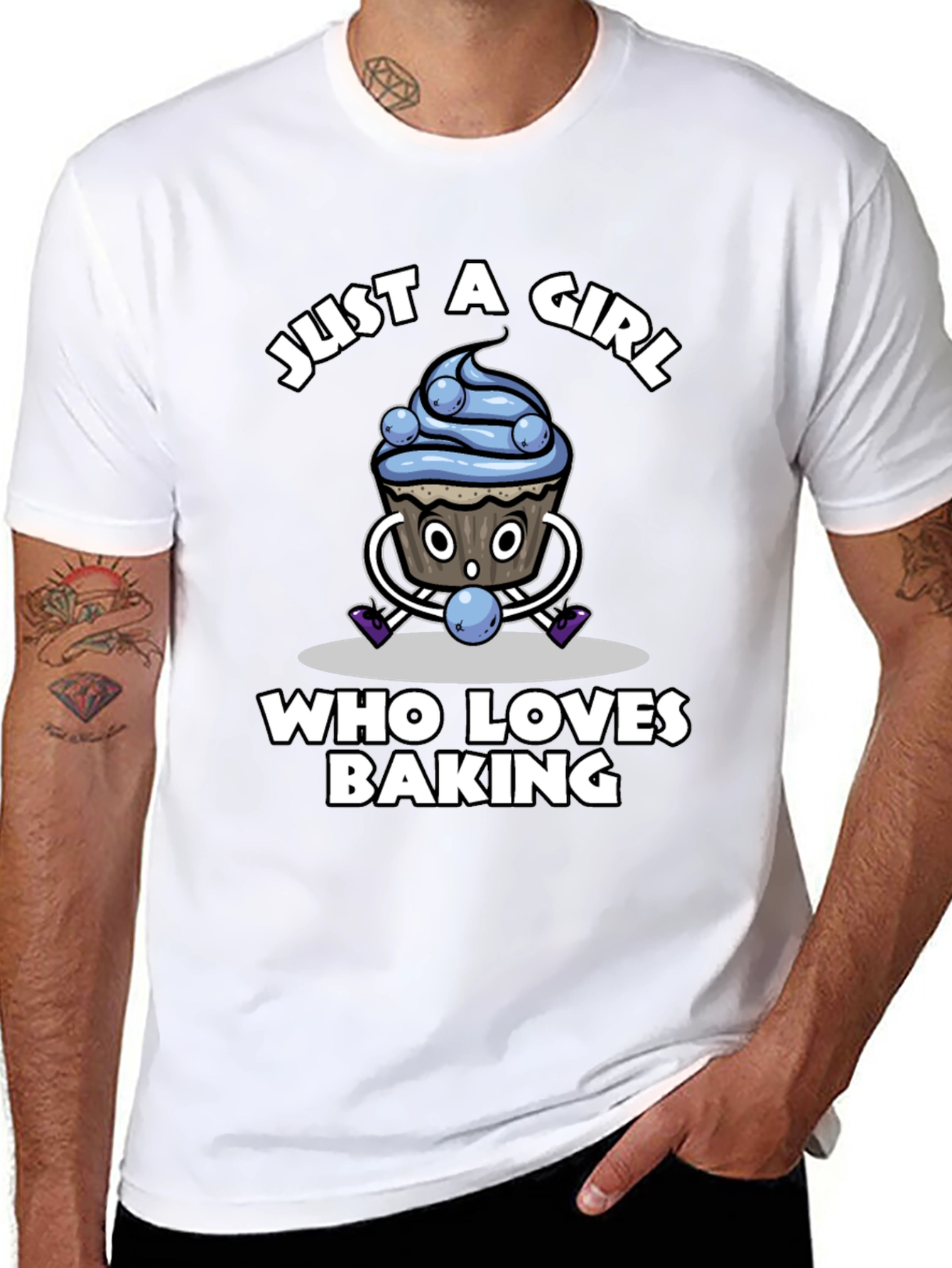 Just A Girl Who Loves Baking T-Shirt