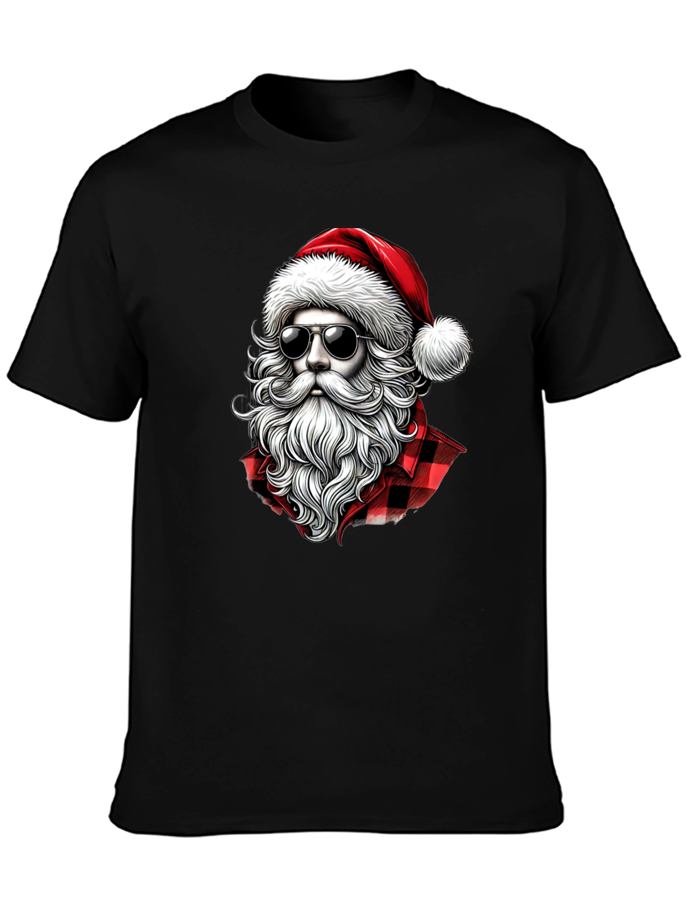 Santa in Shades Graphic Tee