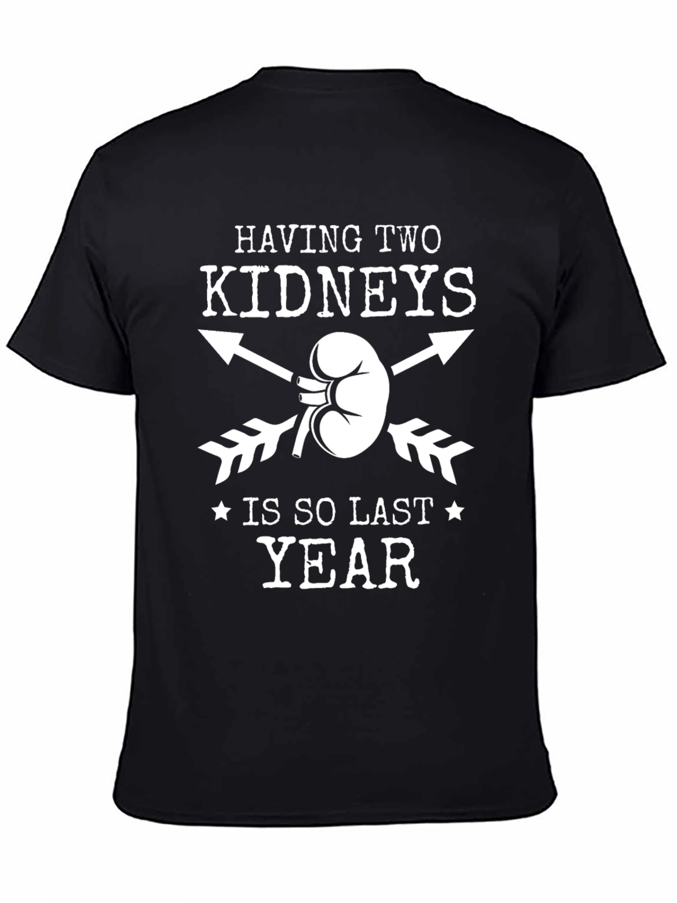 Funny Kidney T-Shirt Single Kidney Awareness Tee