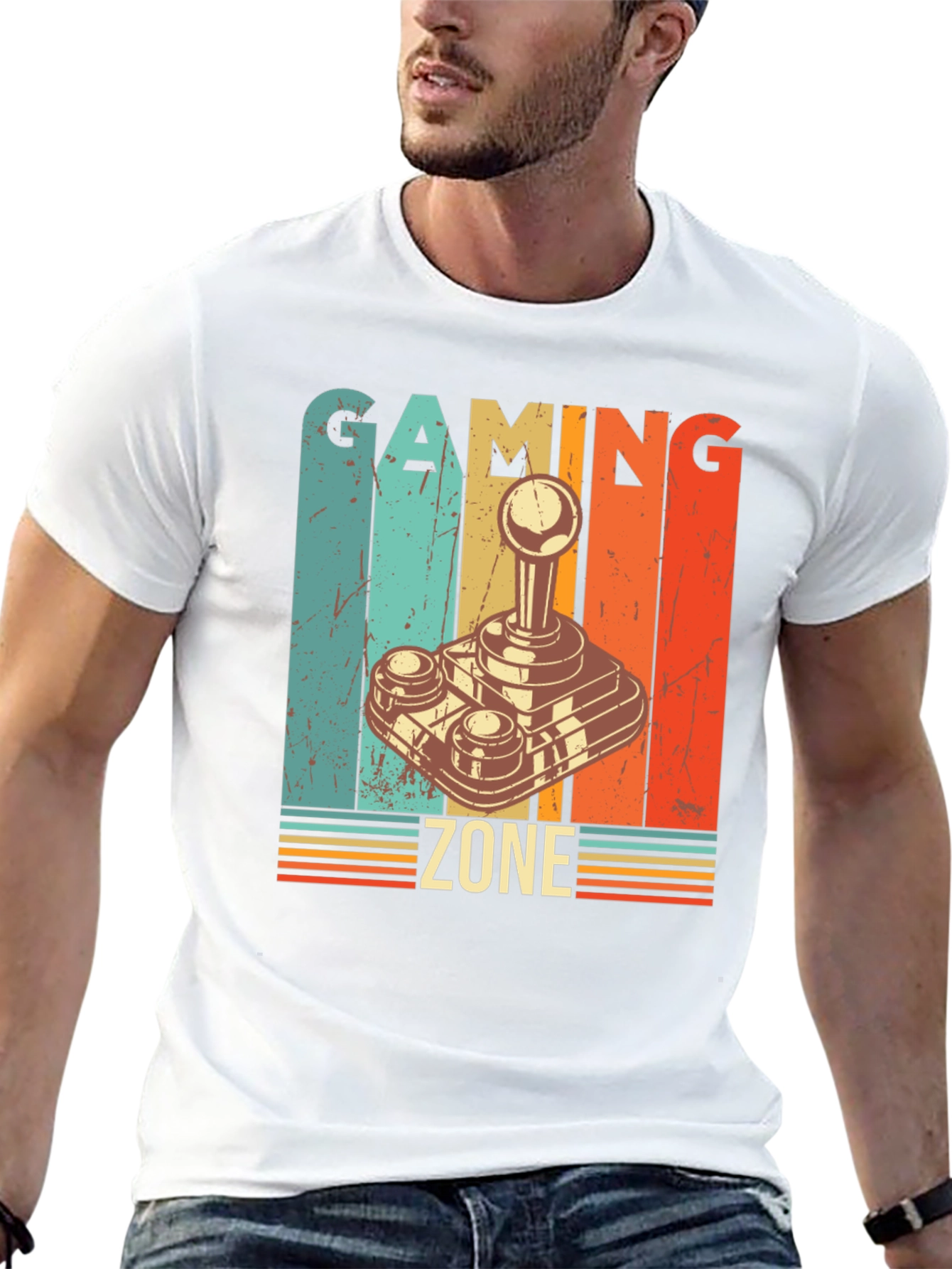 Retro Gaming Zone T-Shirt - Gamer Style