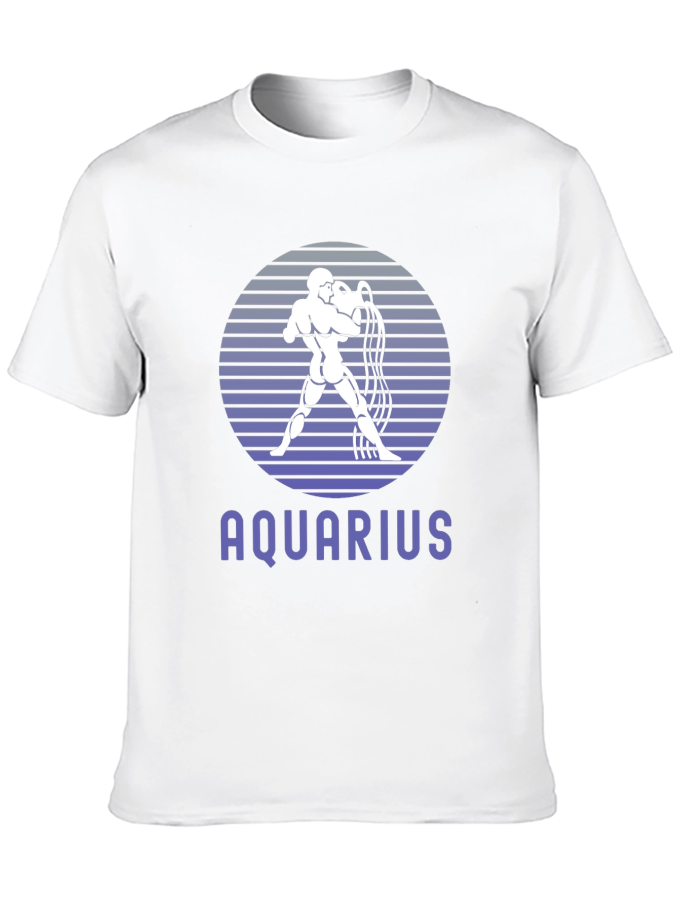 Aquarius Zodiac Graphic Tee - Stylish Horoscope Shirt