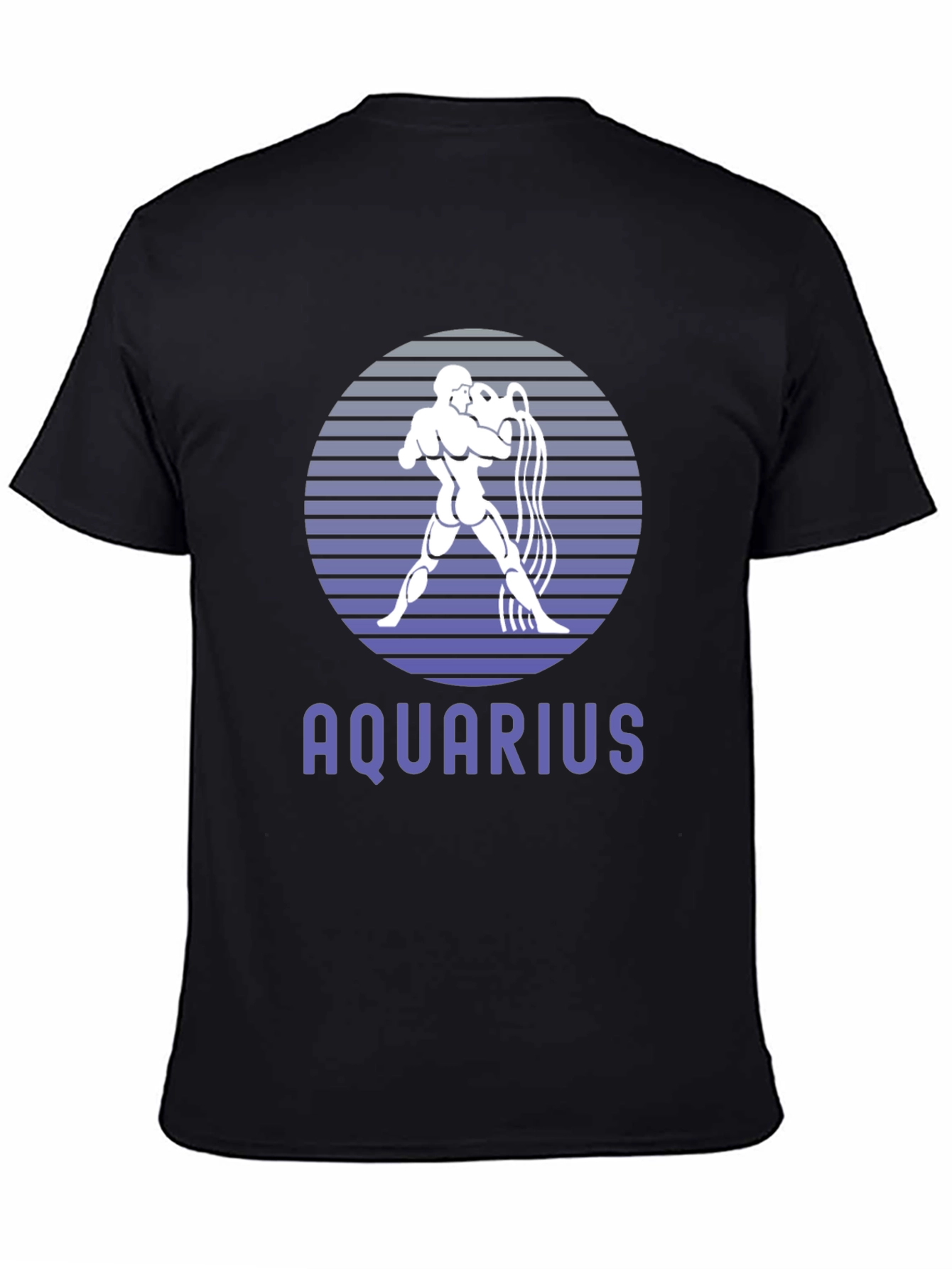 Aquarius Zodiac Graphic Tee - Stylish Horoscope Shirt