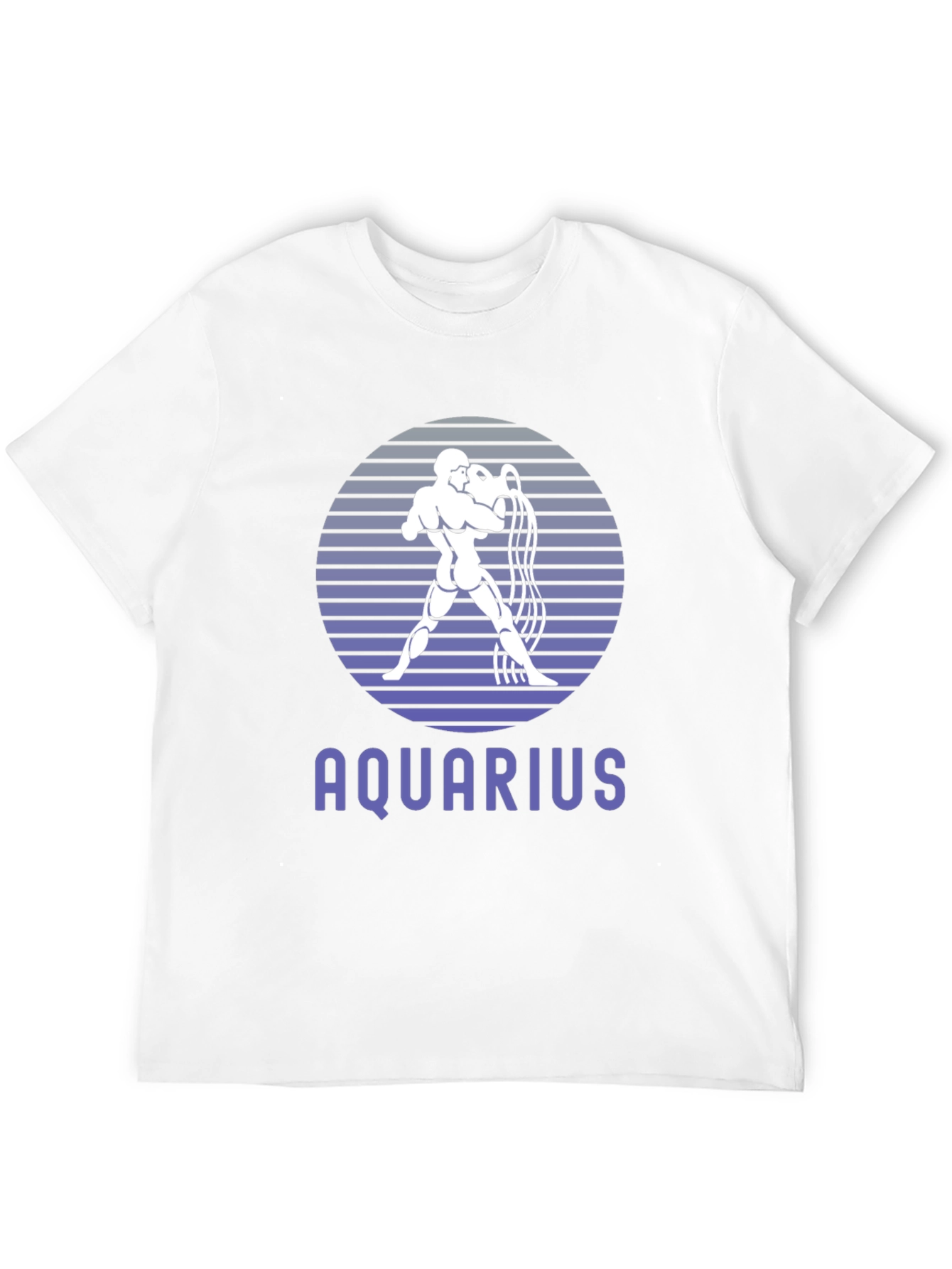 Aquarius Zodiac Graphic Tee - Stylish Horoscope Shirt