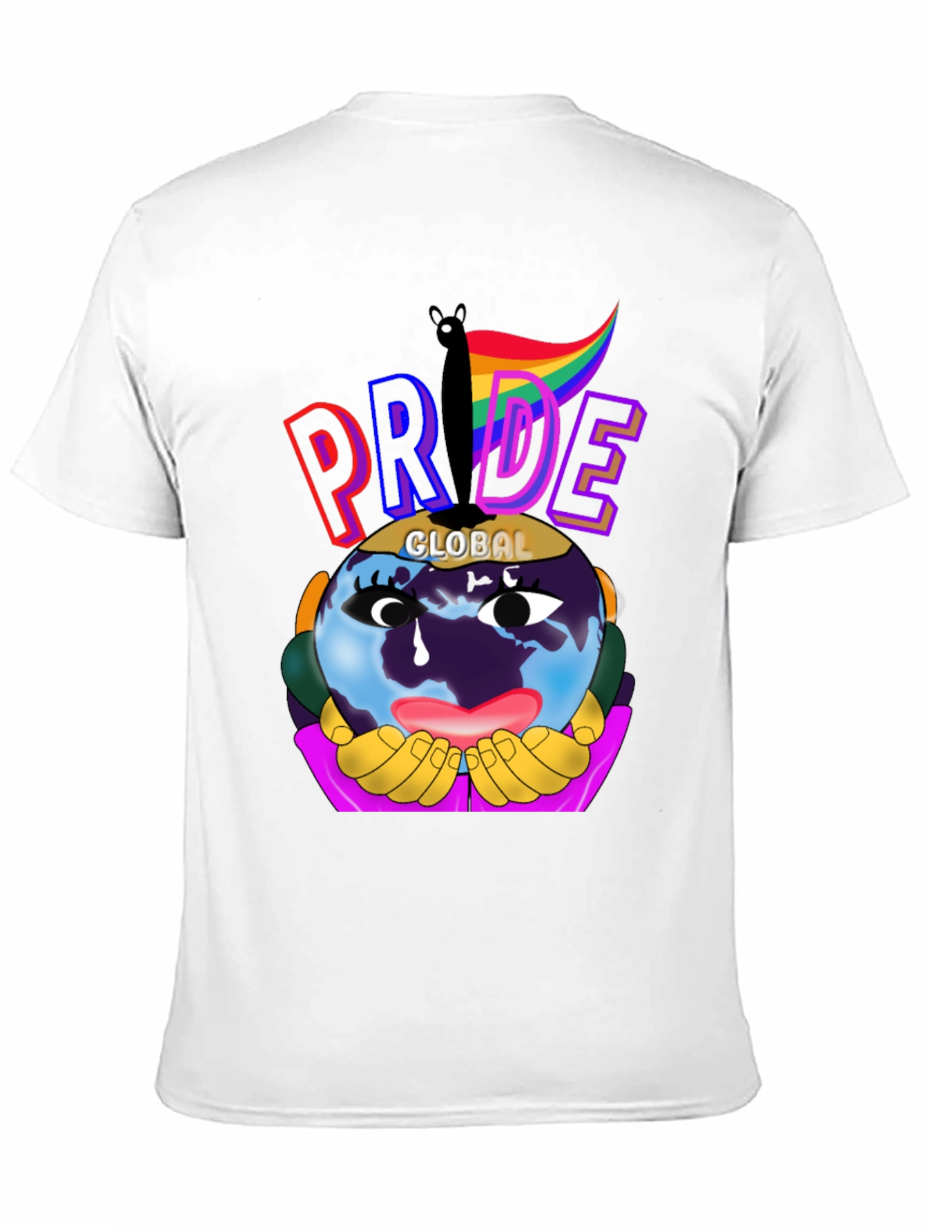 Global Pride Graphic Tee - Black