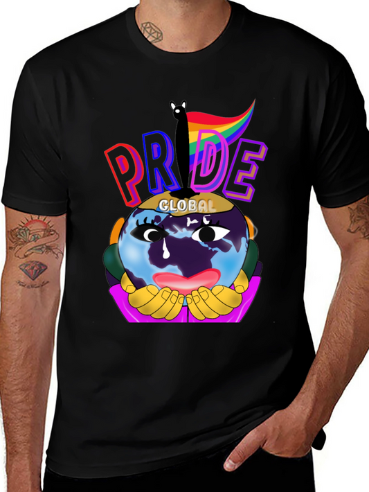 Global Pride Graphic Tee - Black