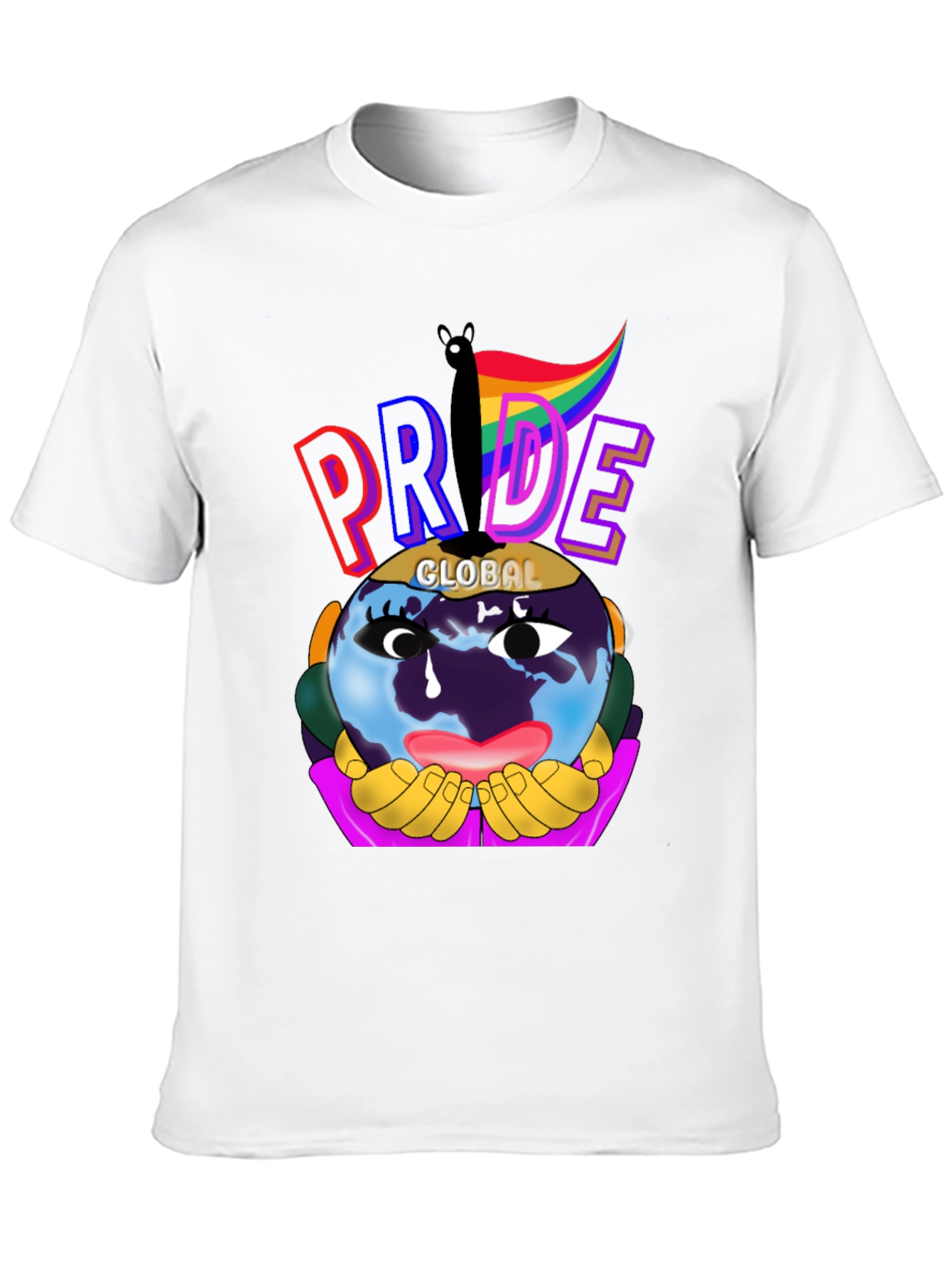 Global Pride Graphic Tee - Black