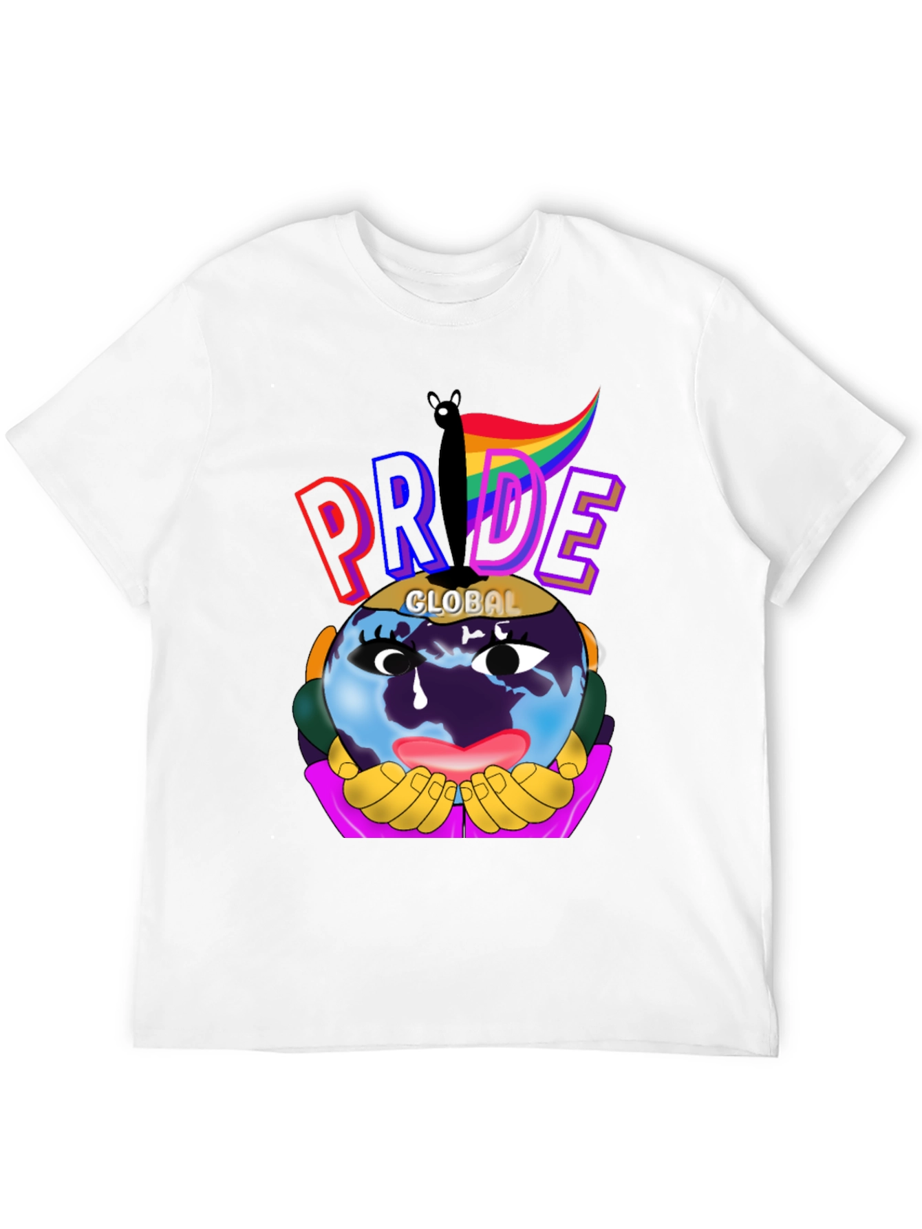 Global Pride Graphic Tee - Black