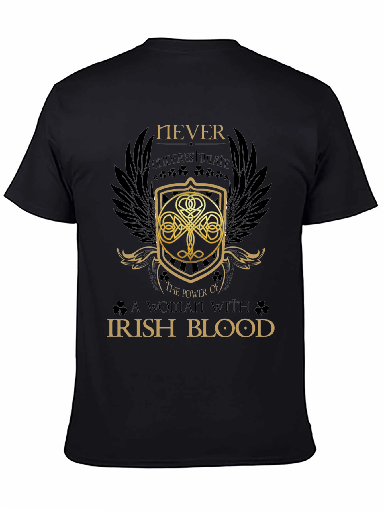 Irish Pride Tee - Never Underestimate Irish Blood