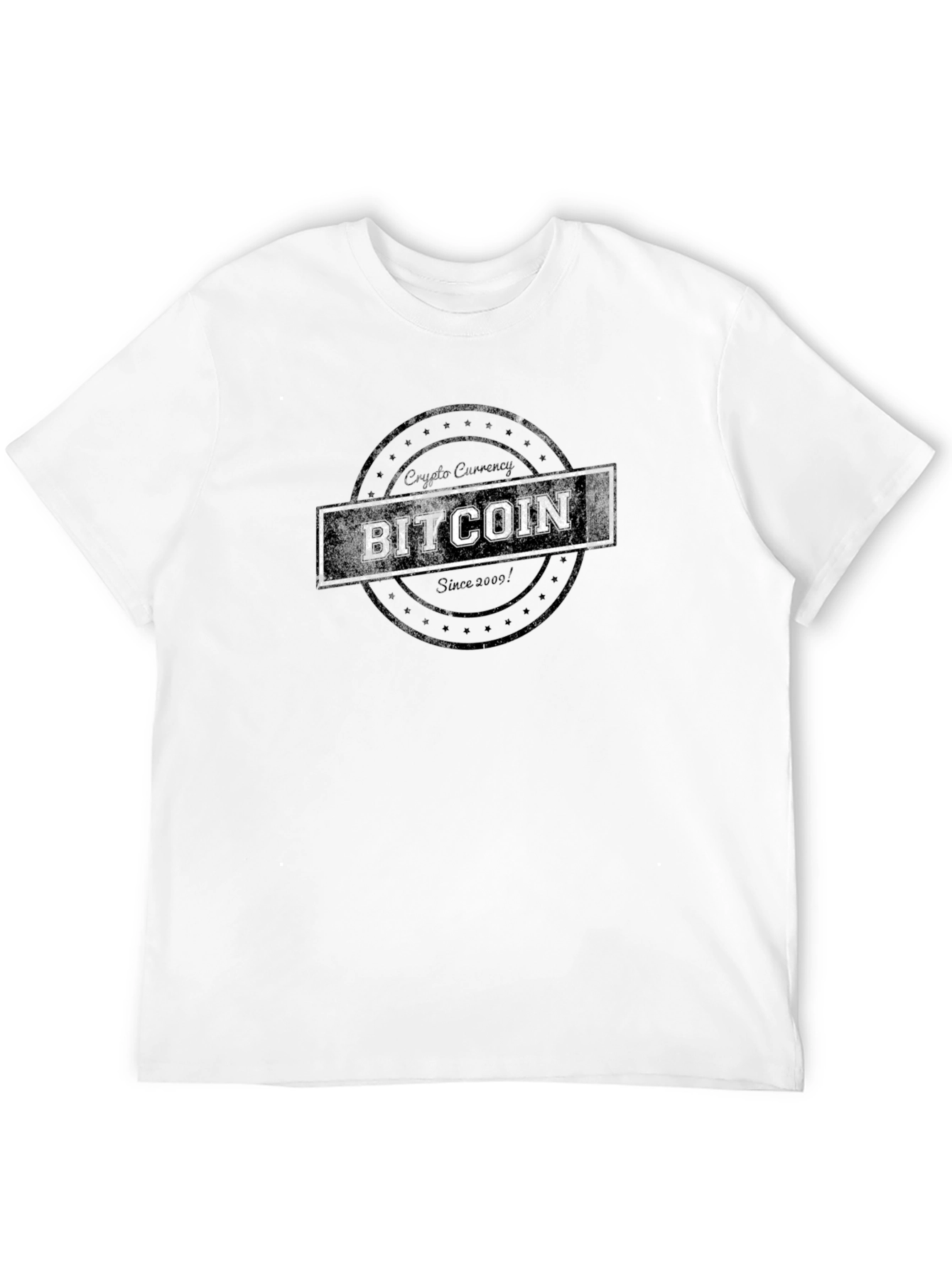 Bitcoin Crypto Currency Graphic T-Shirt