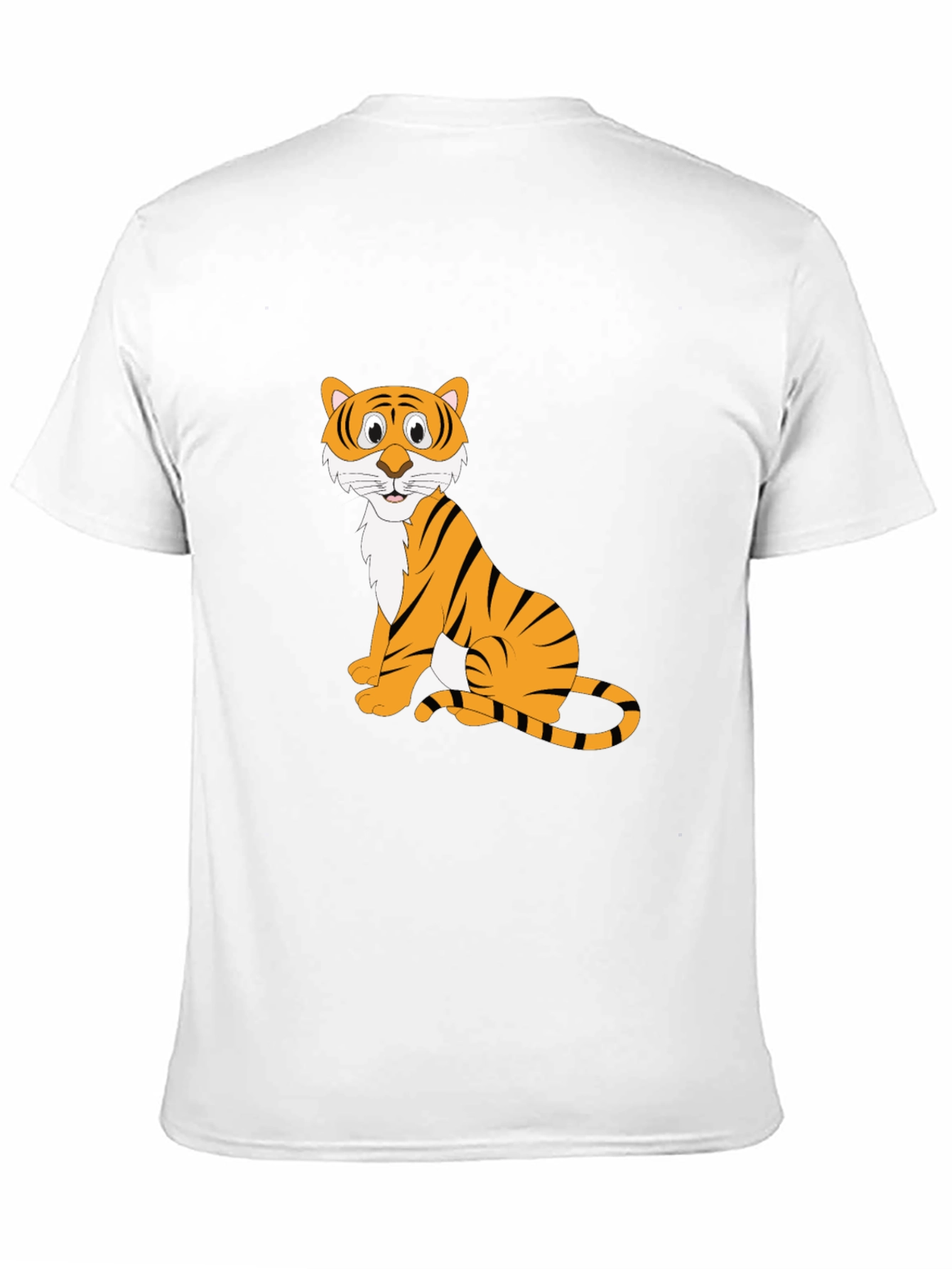 Black Tiger Graphic T-Shirt for Men