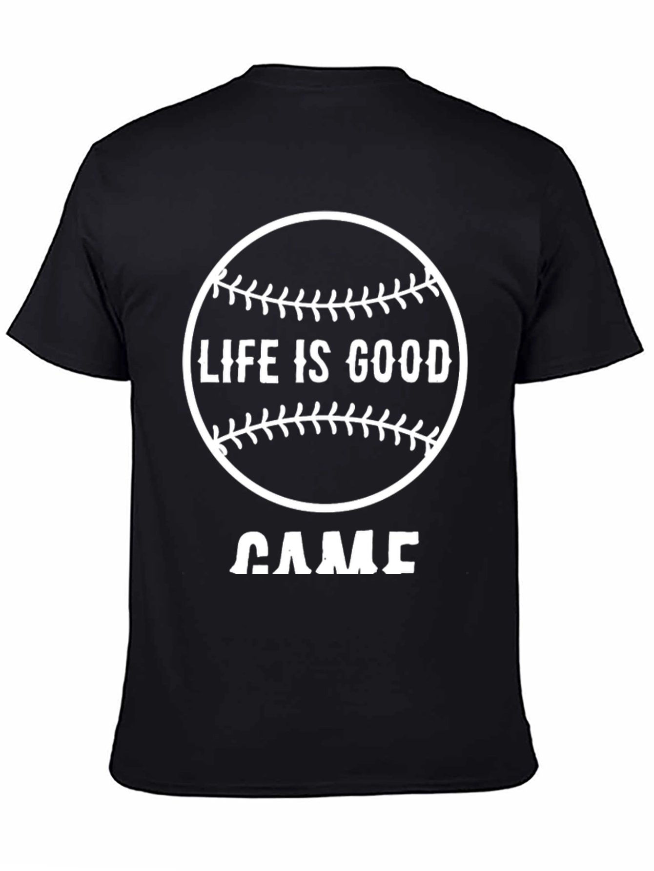 Life is Good Baseball T-Shirt
