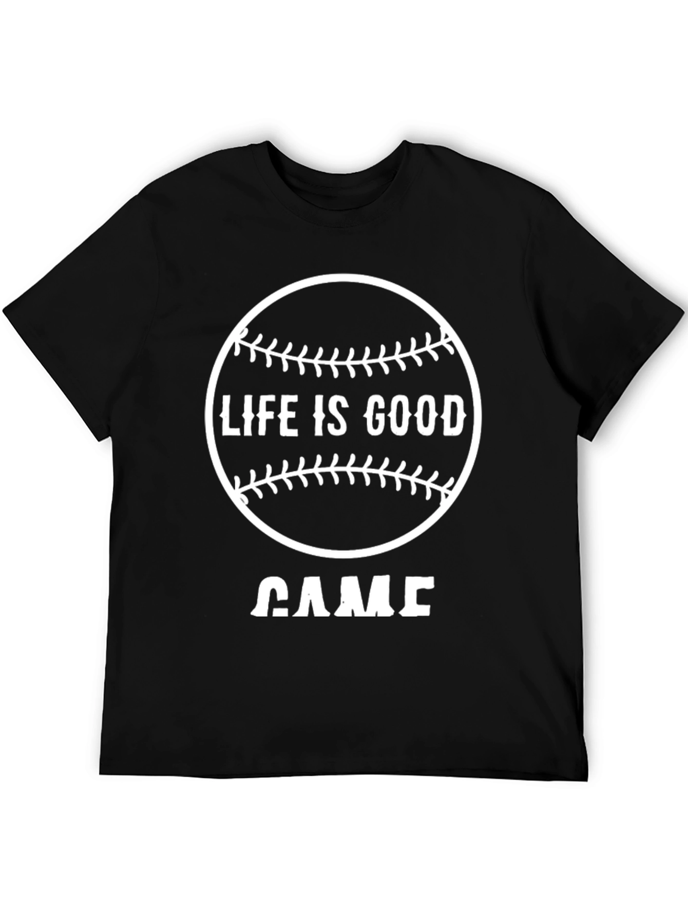 Life is Good Baseball T-Shirt