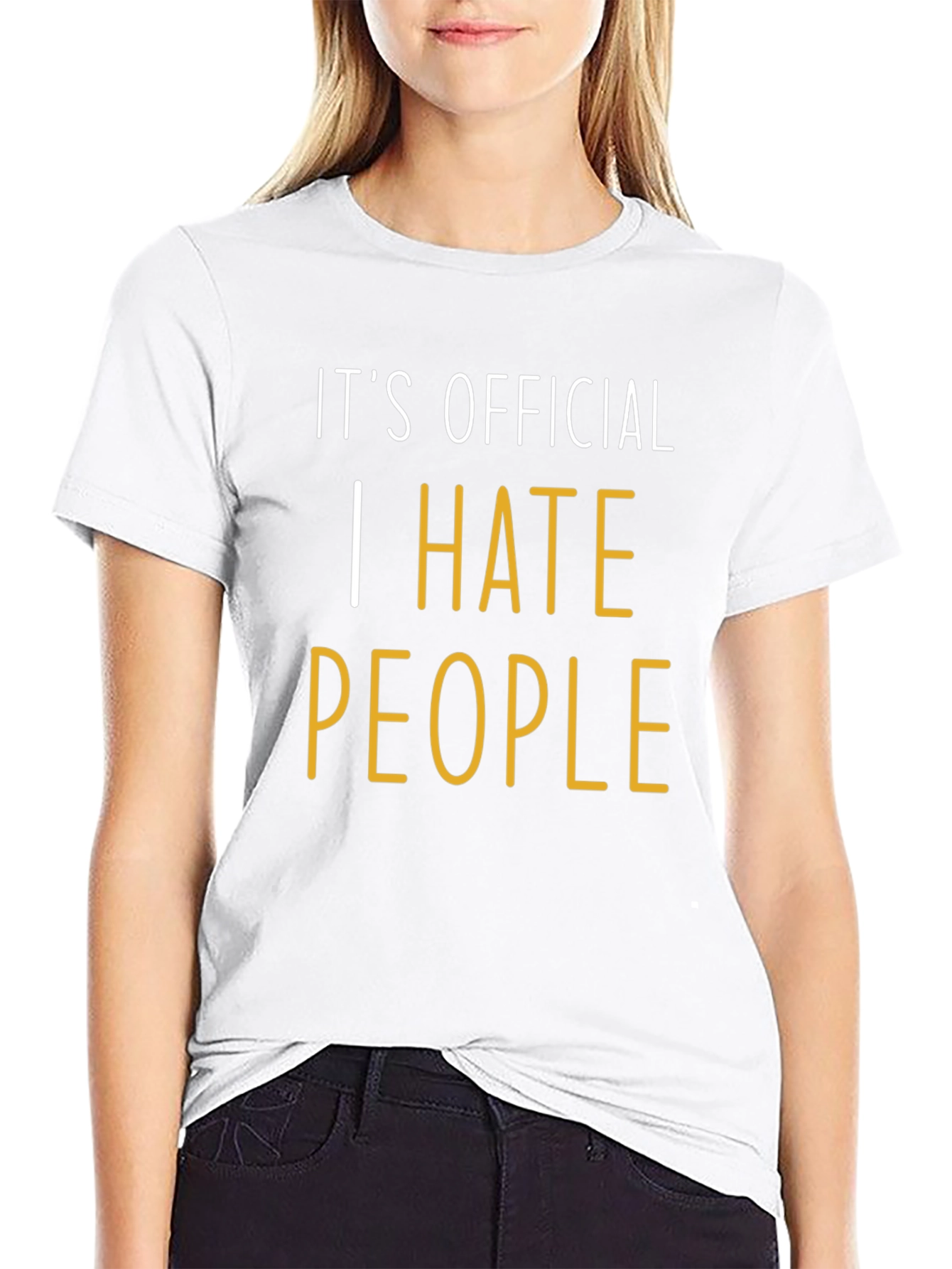 I Hate People T-Shirt - Official Funny Tee