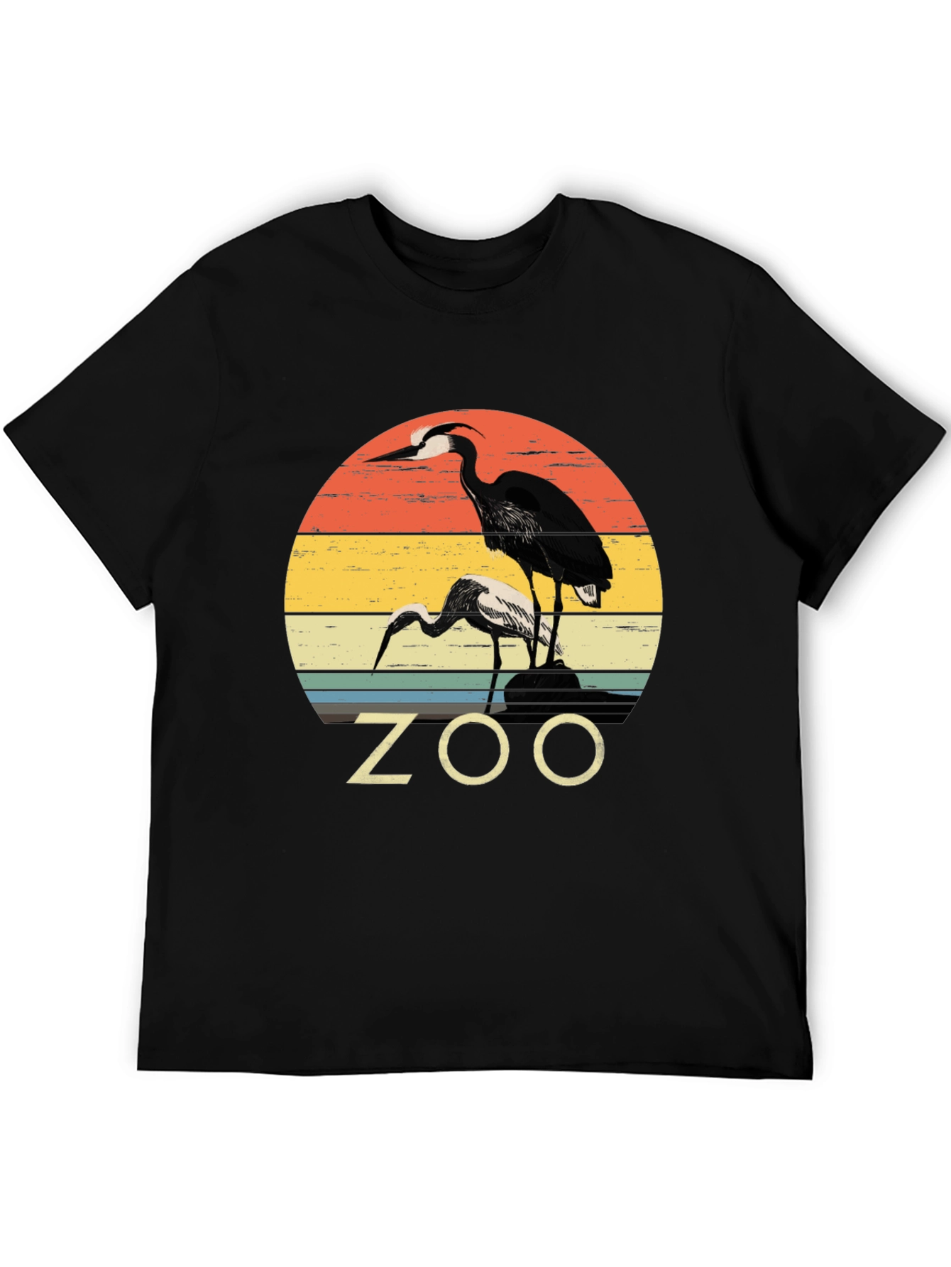 Zoo Bird Graphic T-Shirt