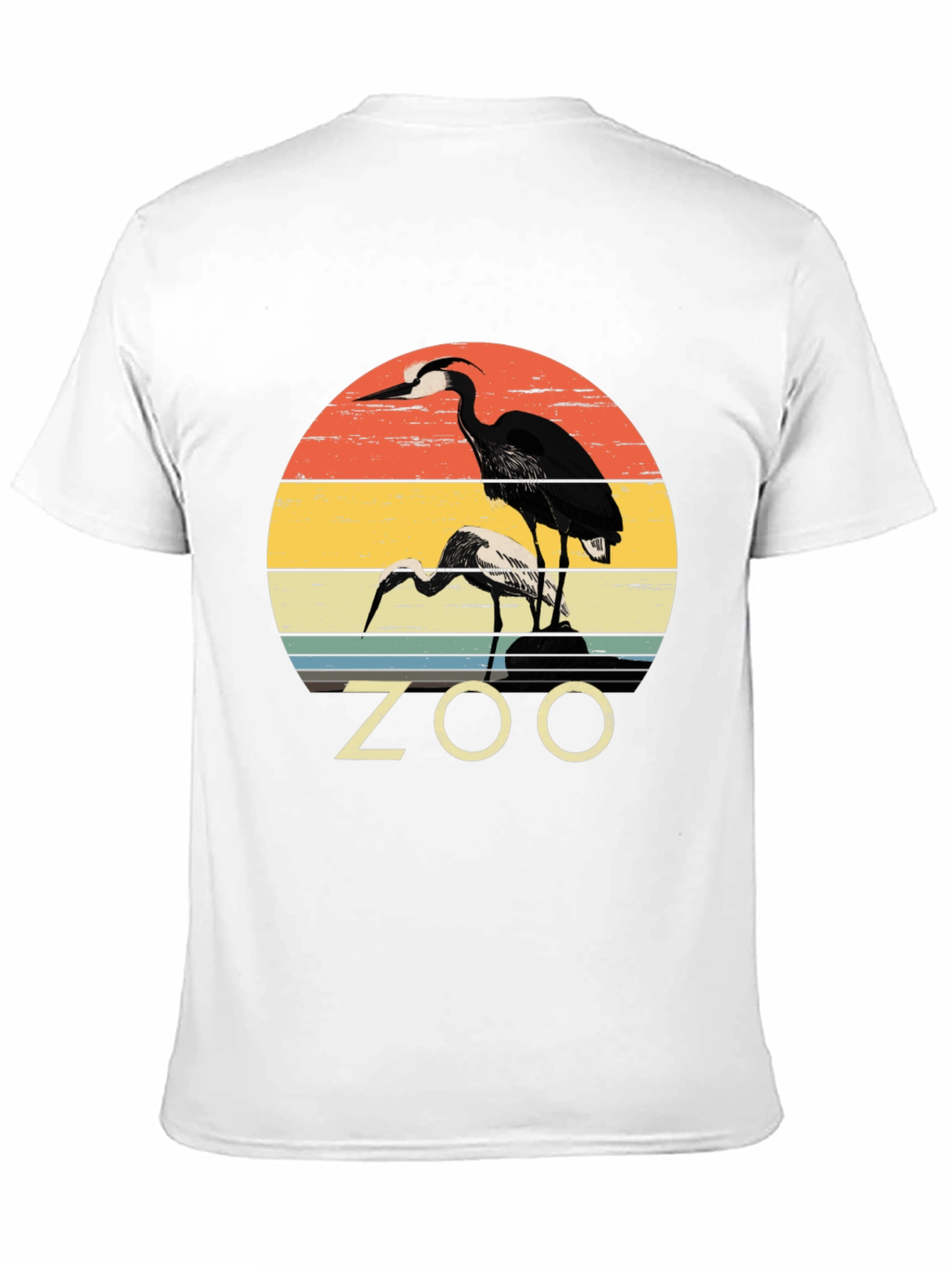 Zoo Bird Graphic T-Shirt