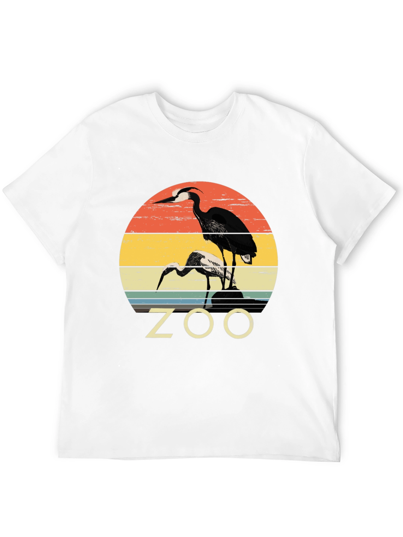 Zoo Bird Graphic T-Shirt
