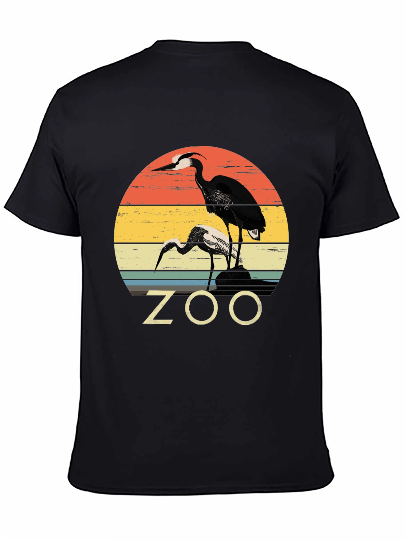 Zoo Bird Graphic T-Shirt
