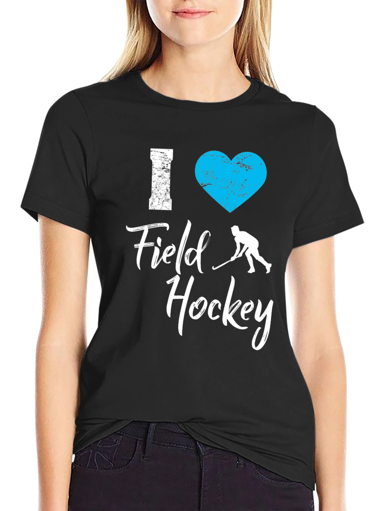 I Heart Field Hockey T-Shirt