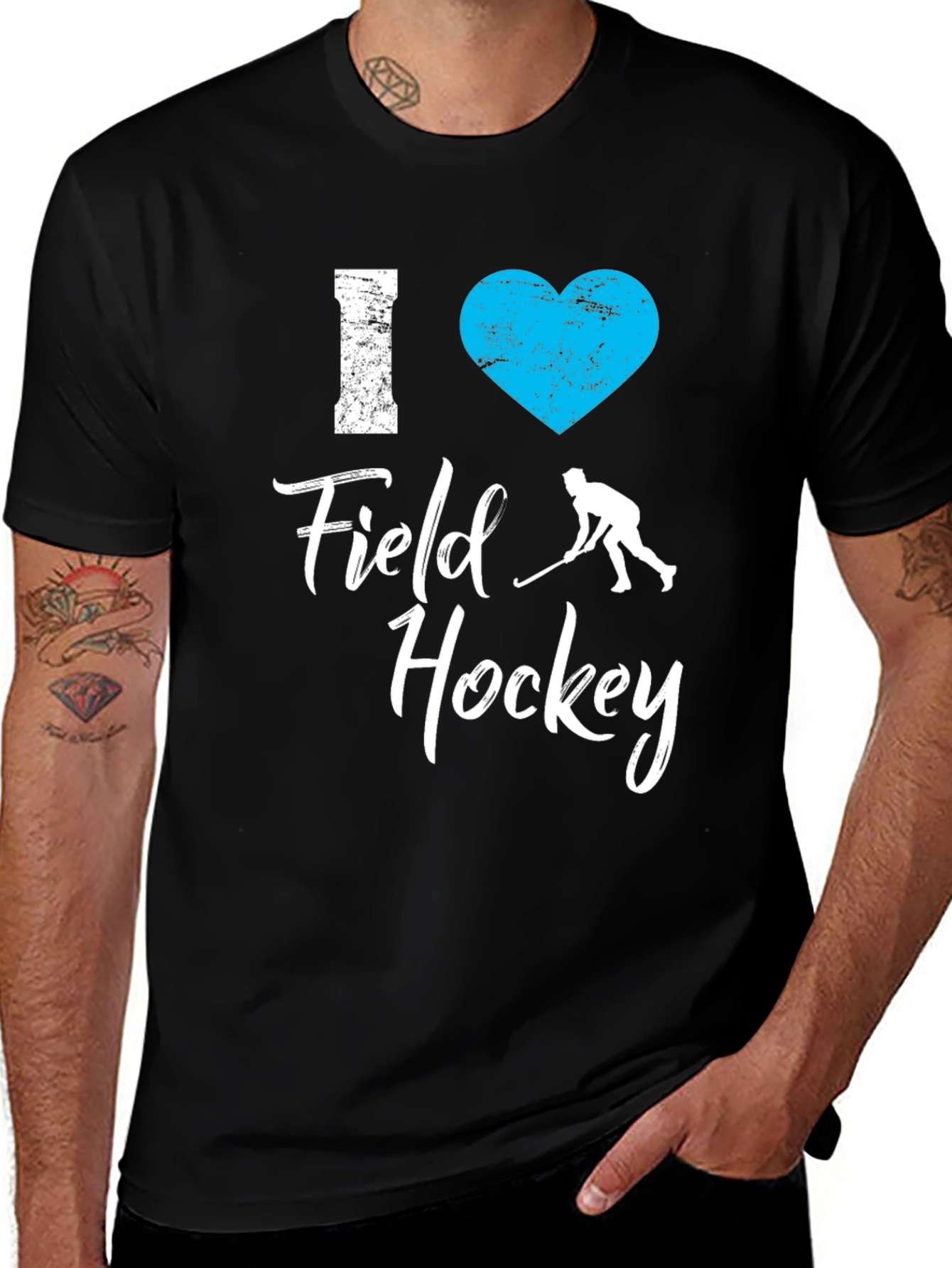 I Heart Field Hockey T-Shirt