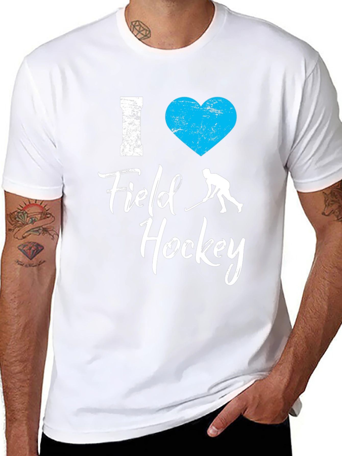I Heart Field Hockey T-Shirt