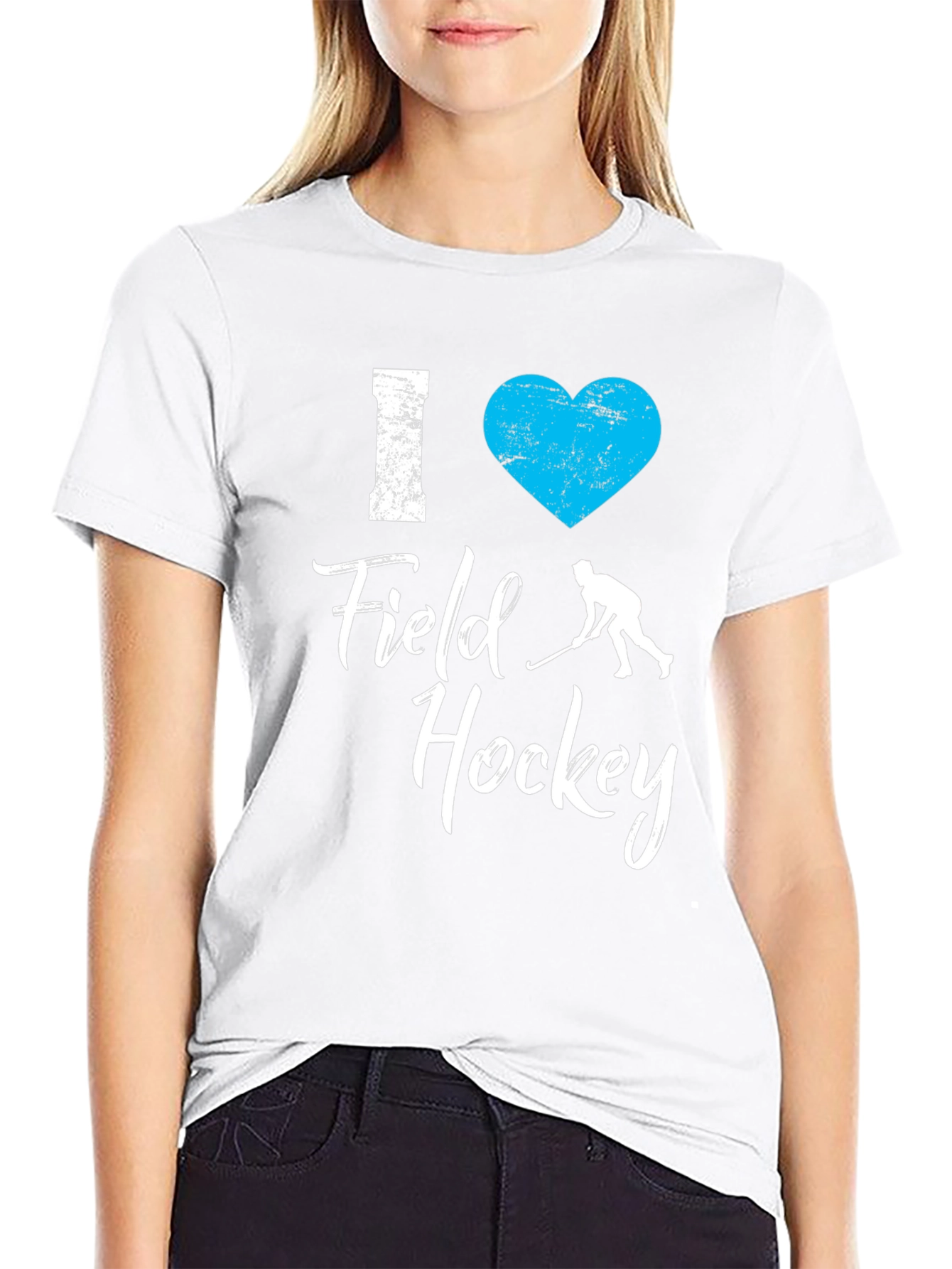 I Heart Field Hockey T-Shirt
