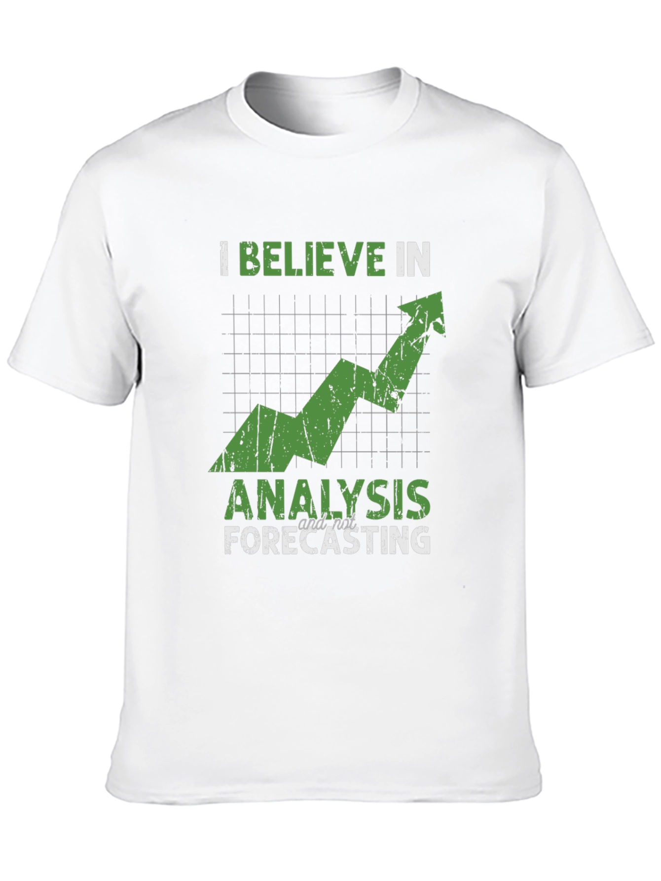 I Believe in Analysis Graphic Tee - Black