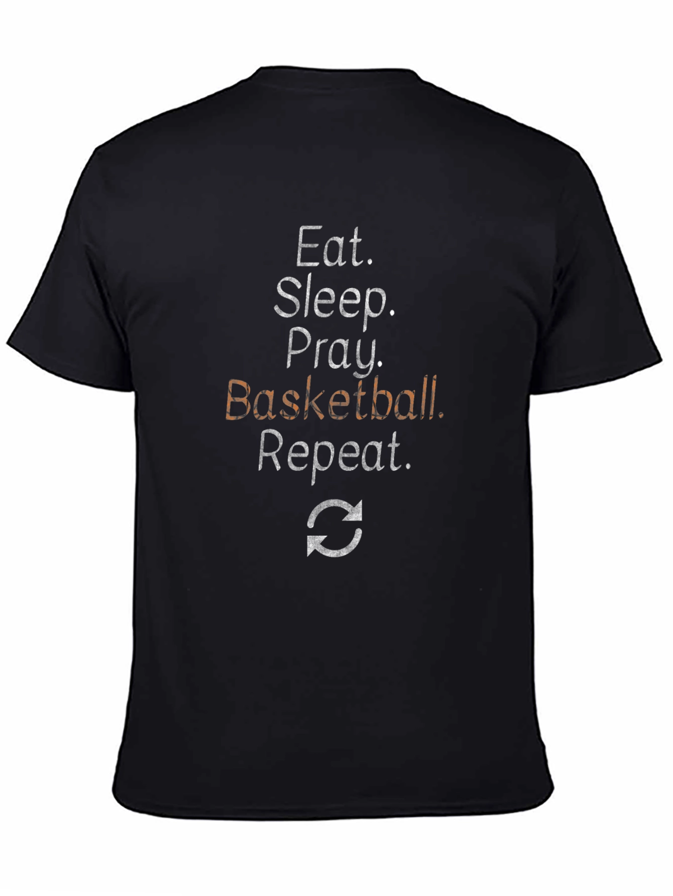Eat Sleep Pray Basketball Repeat T-Shirt
