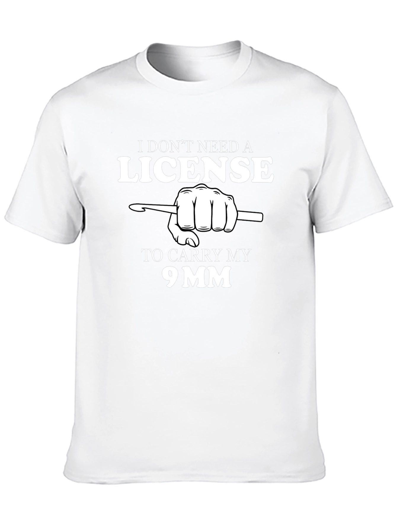 Crochet 9mm T-Shirt: Funny Yarn Hobby Tee