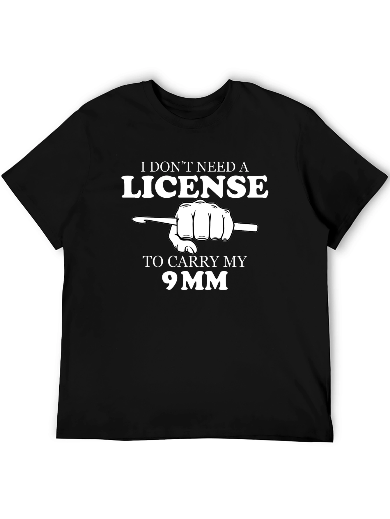 Crochet 9mm T-Shirt: Funny Yarn Hobby Tee