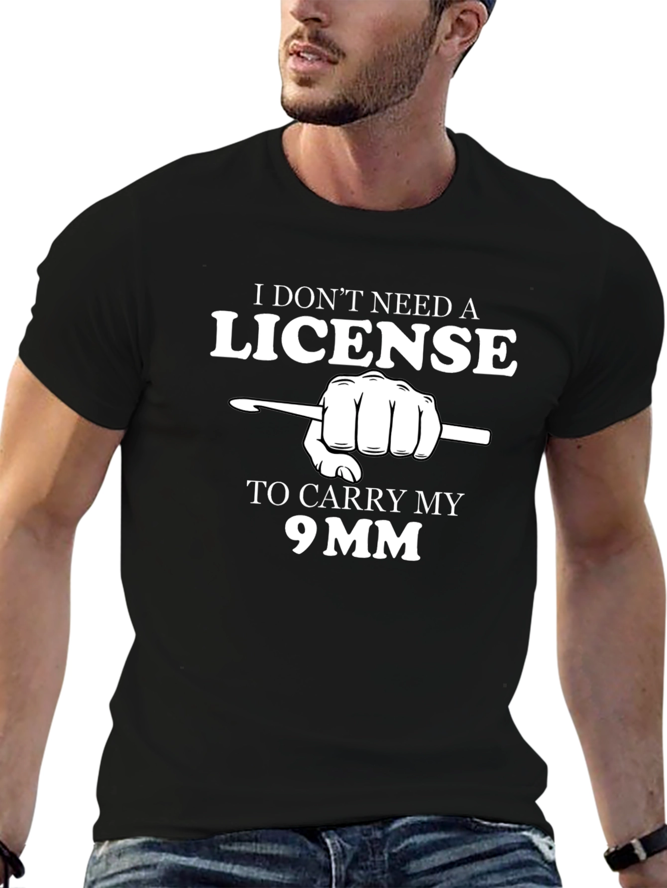 Crochet 9mm T-Shirt: Funny Yarn Hobby Tee