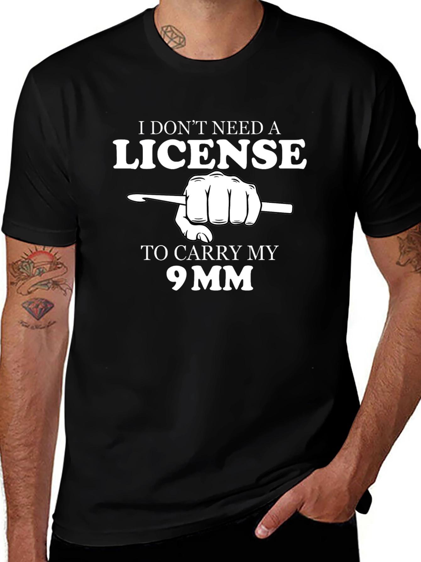 Crochet 9mm T-Shirt: Funny Yarn Hobby Tee