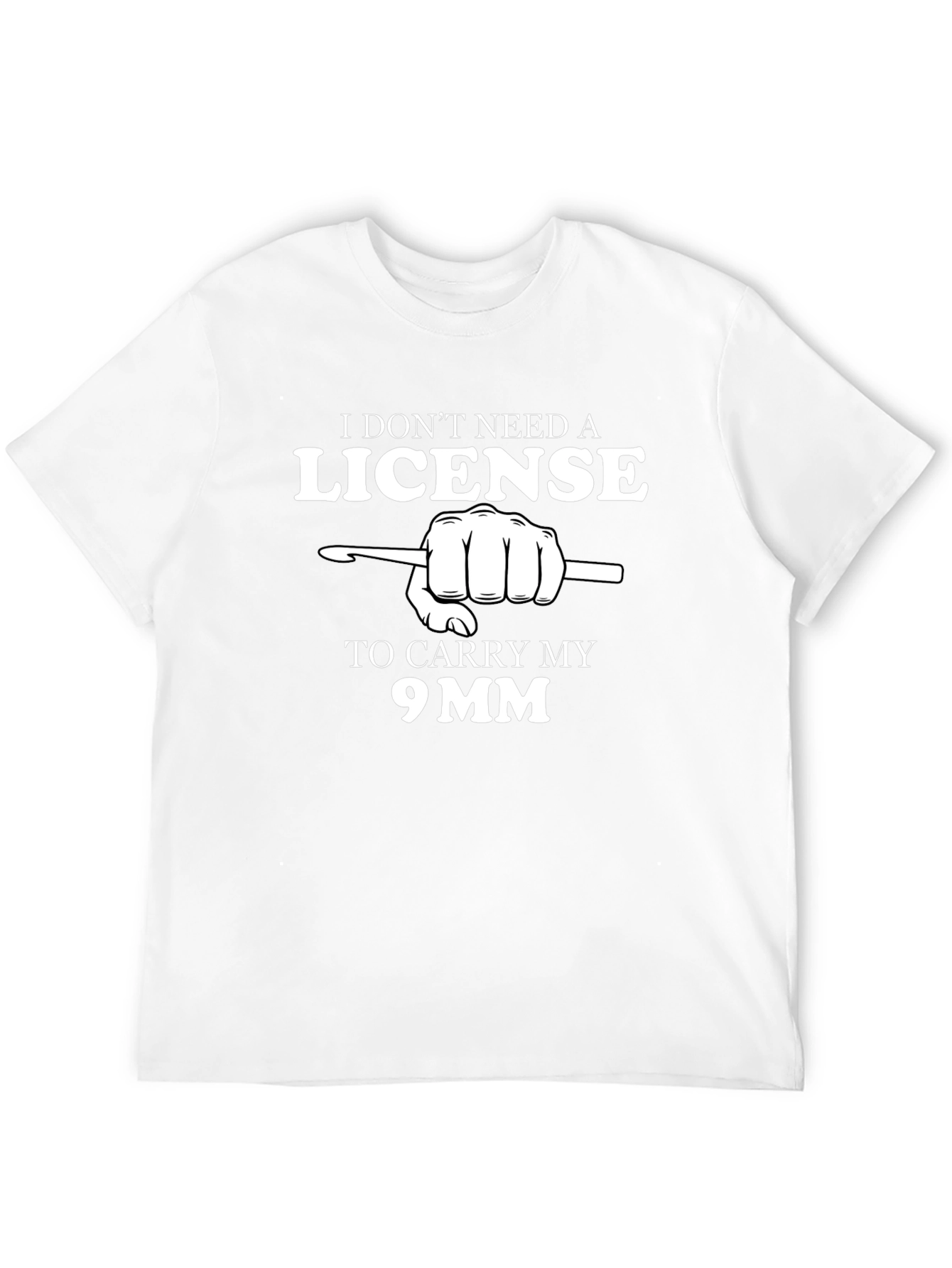 Crochet 9mm T-Shirt: Funny Yarn Hobby Tee