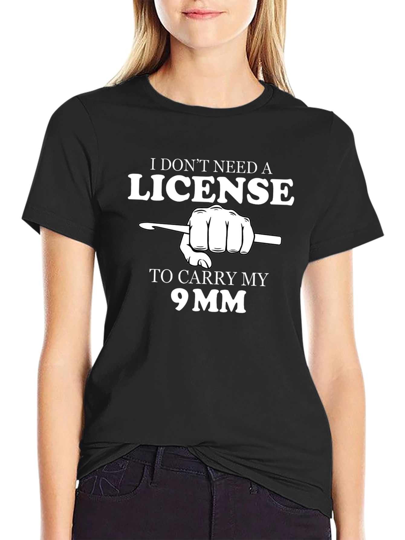 Crochet 9mm T-Shirt: Funny Yarn Hobby Tee