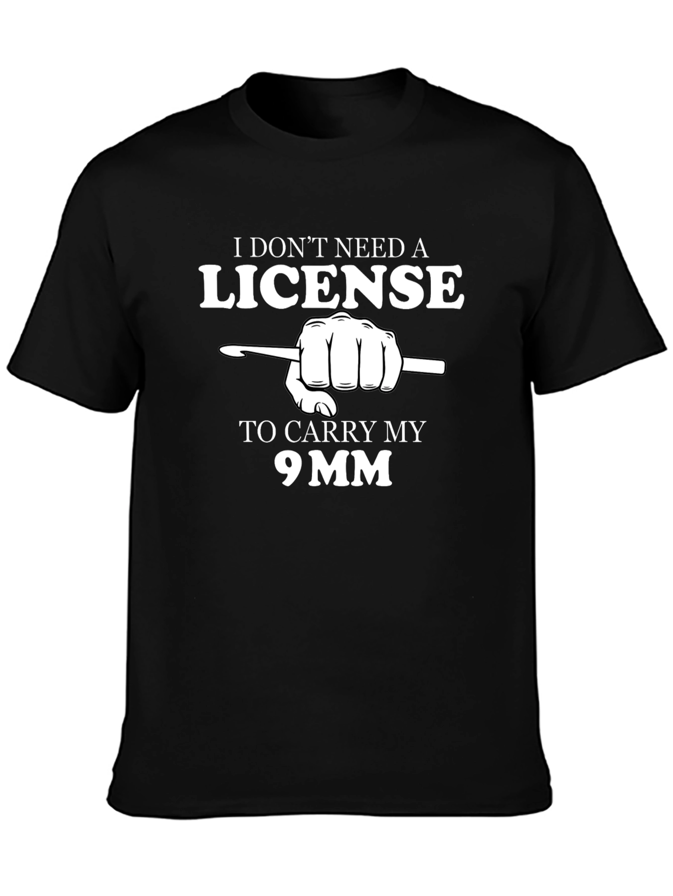 Crochet 9mm T-Shirt: Funny Yarn Hobby Tee