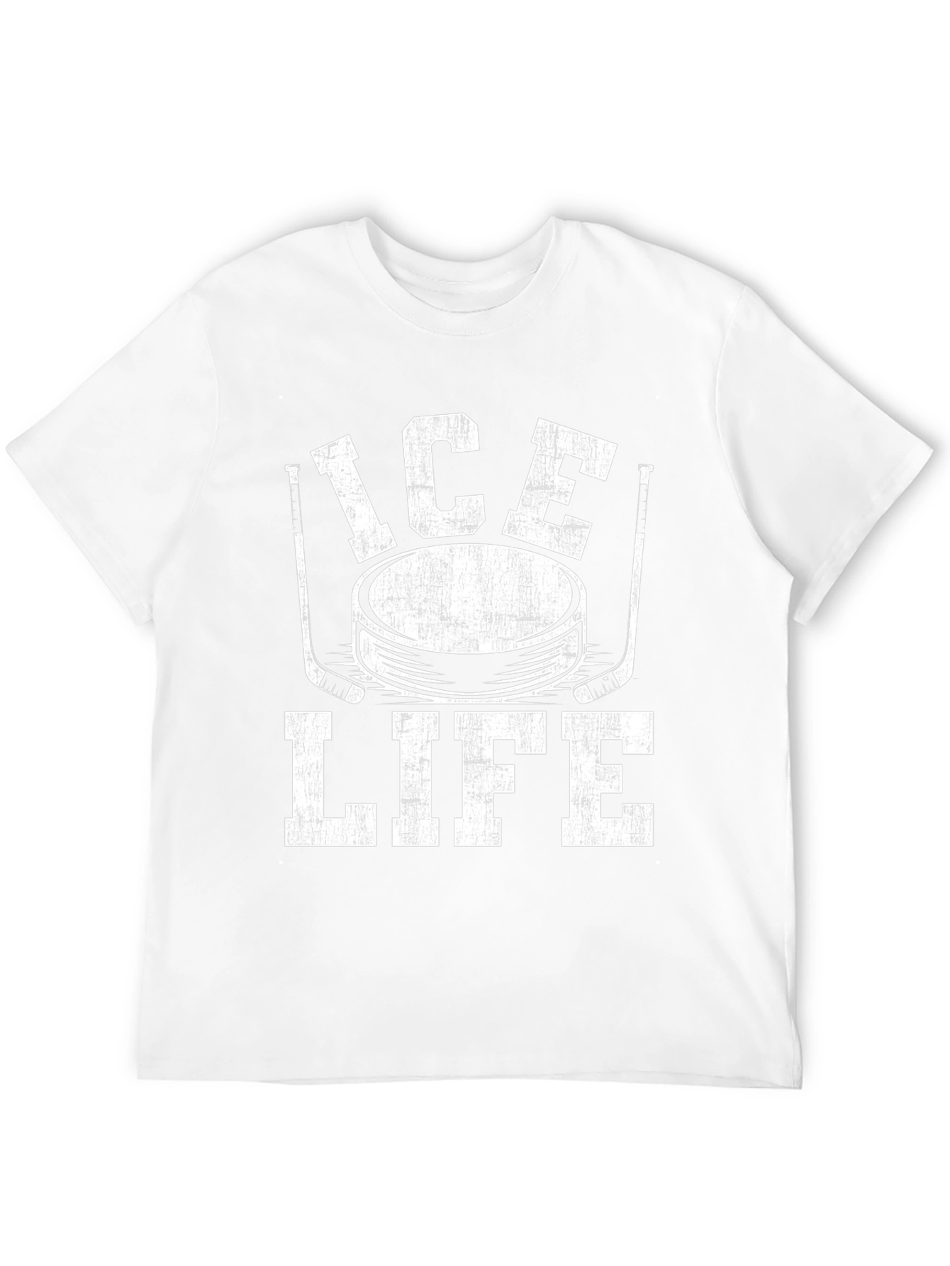 Ice Life Hockey Graphic T-Shirt