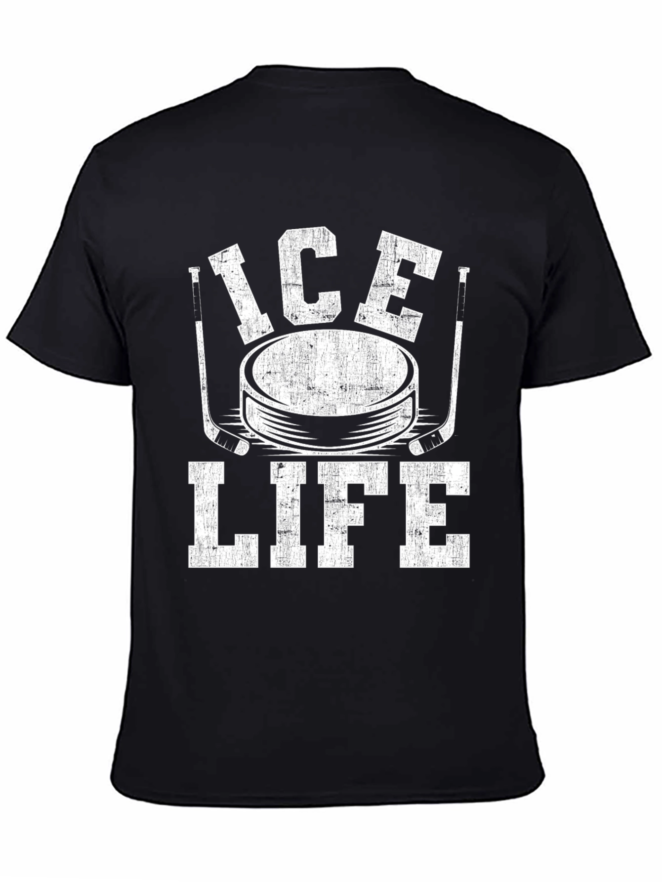 Ice Life Hockey Graphic T-Shirt