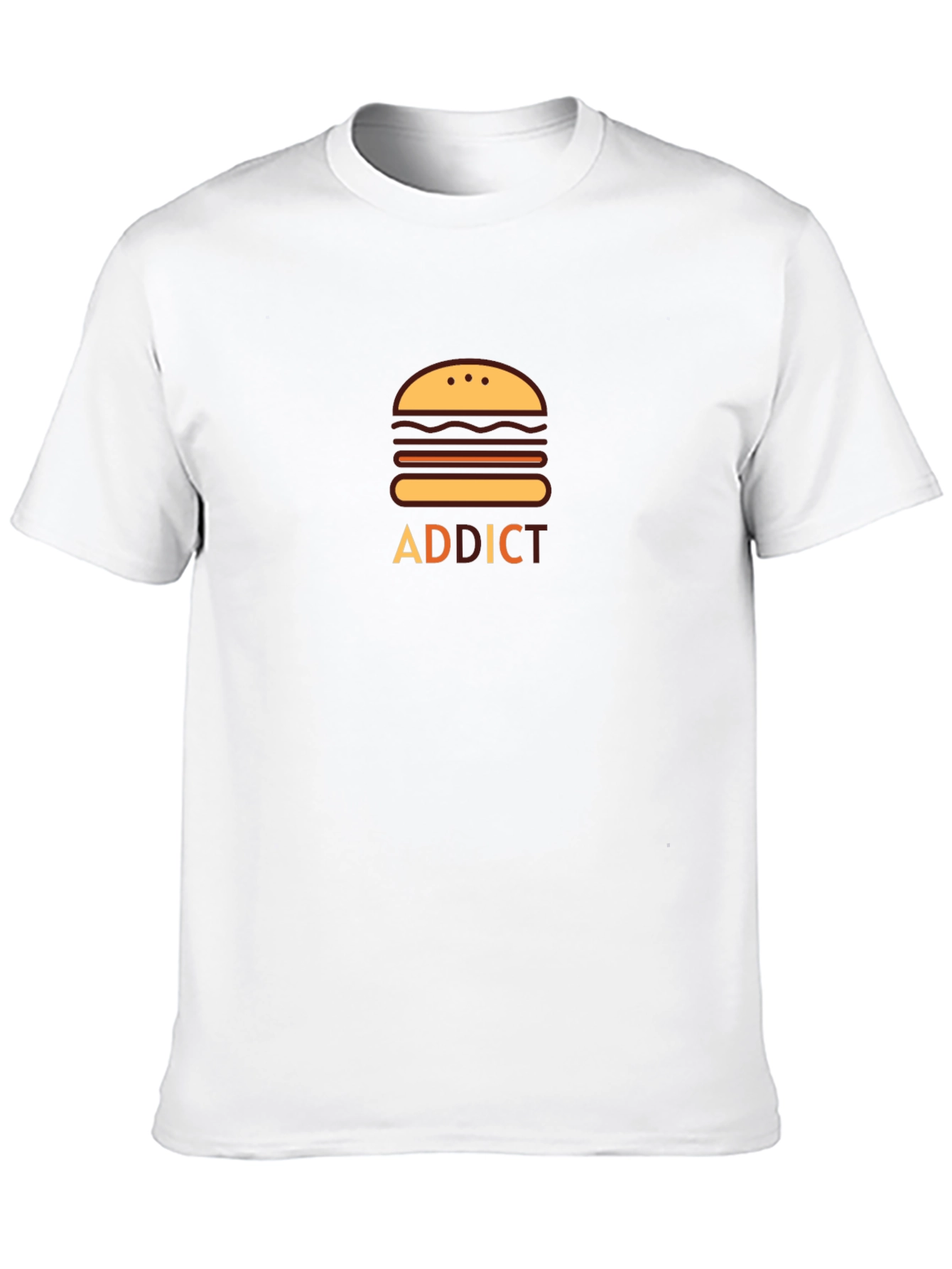 Burger Addict T-Shirt - Casual Style
