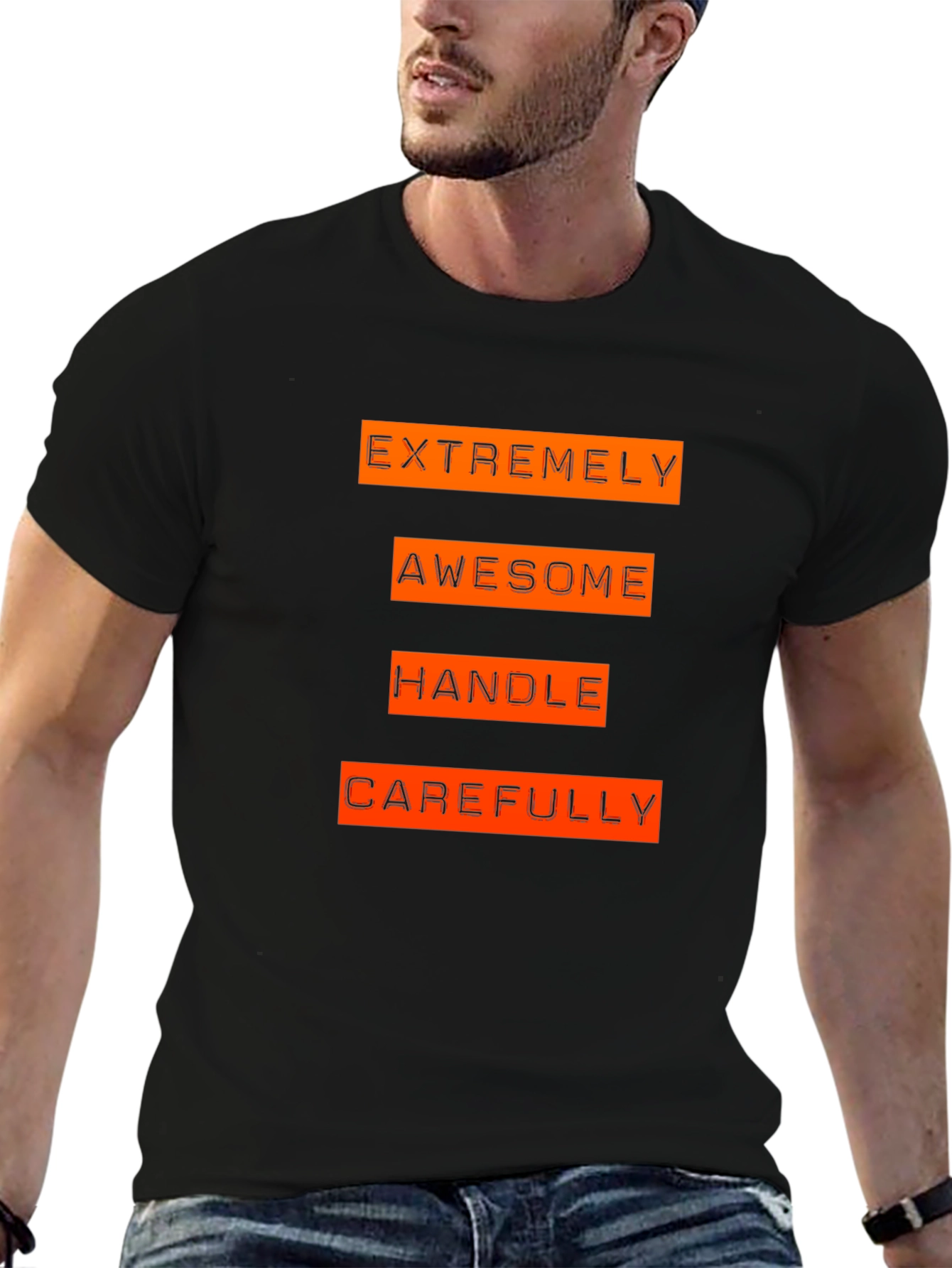 Awesome Handle T-Shirt - Funny Slogan Tee