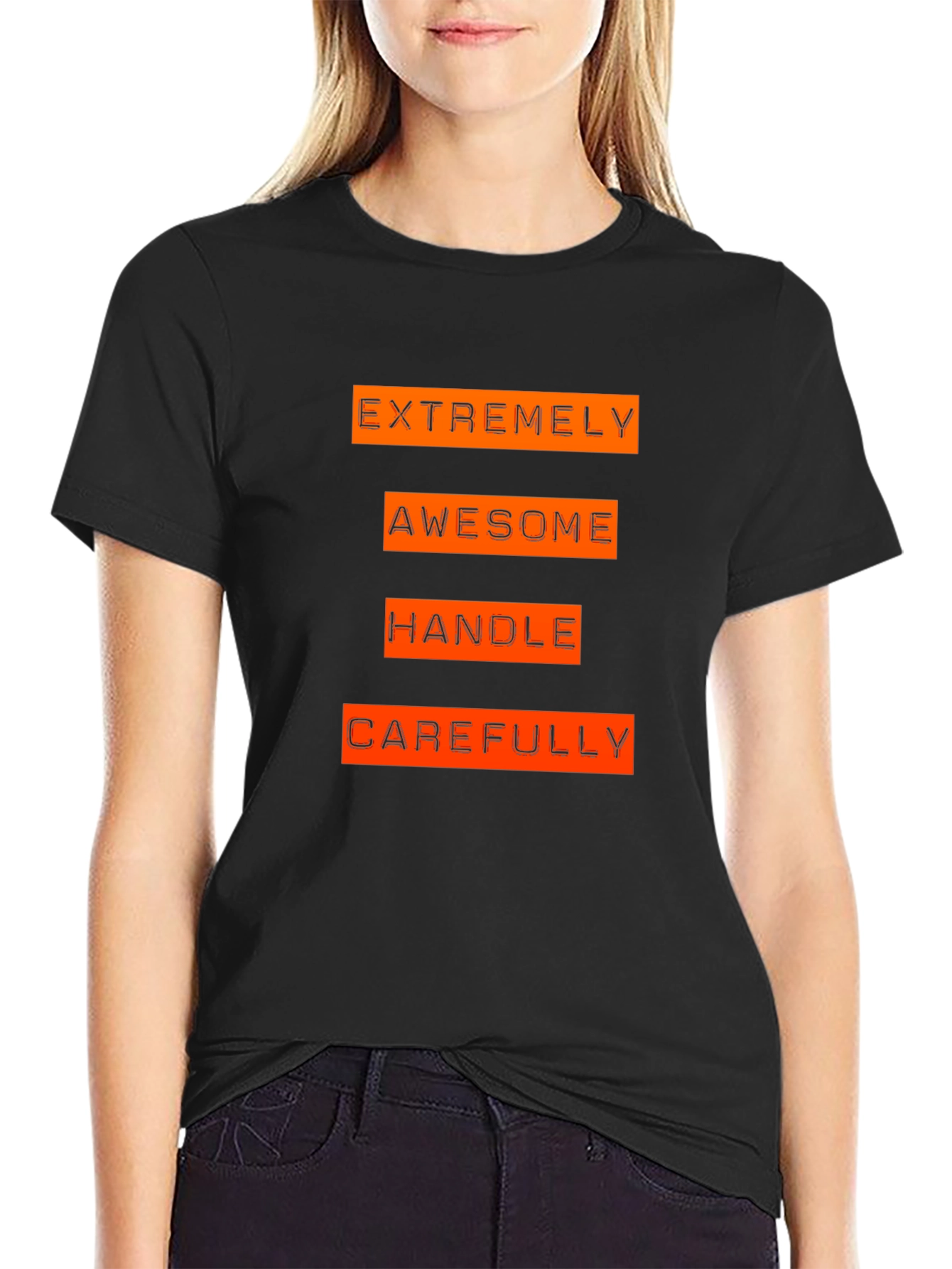 Awesome Handle T-Shirt - Funny Slogan Tee