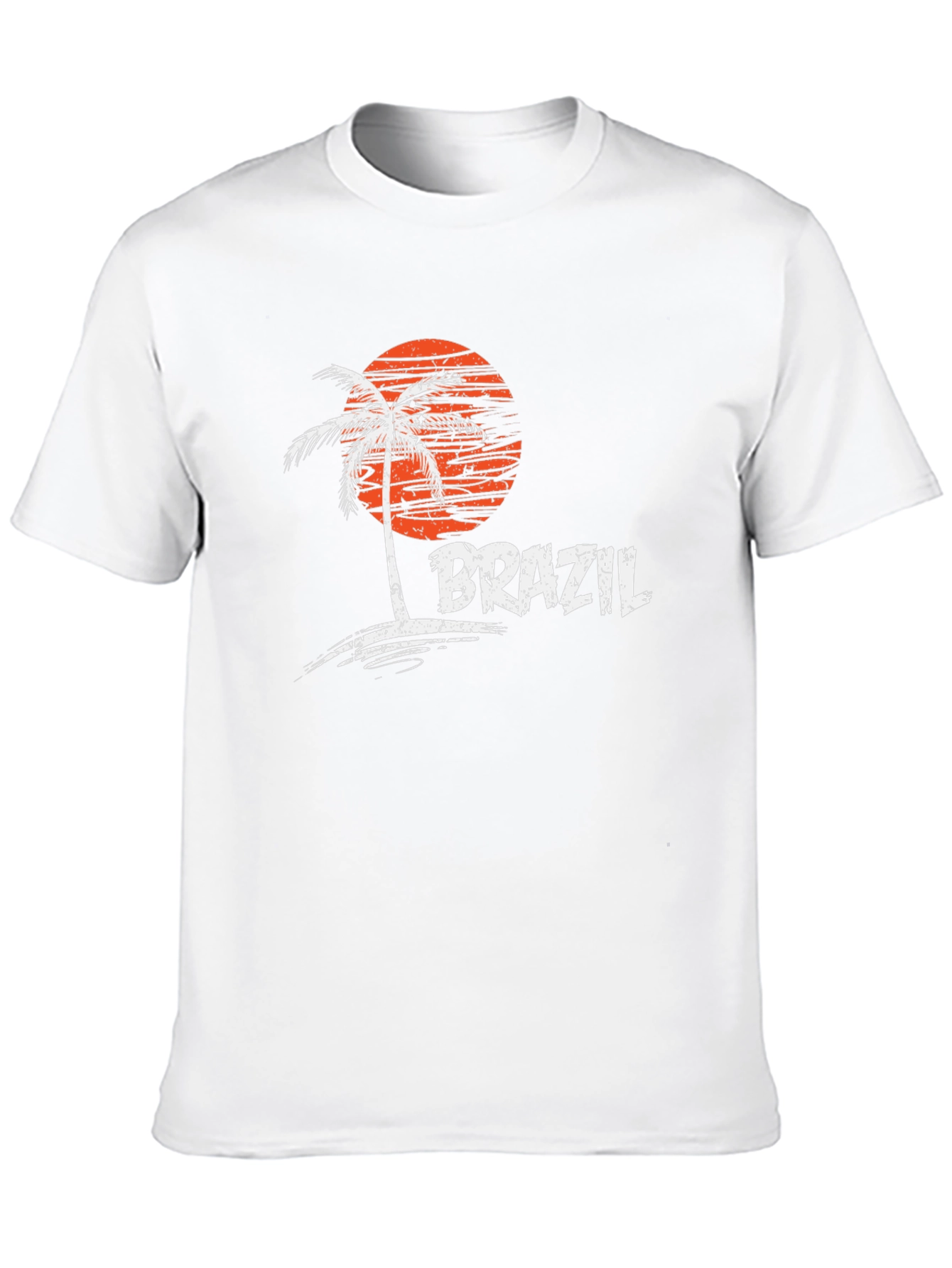 Brazil Palm Tree Graphic T-Shirt