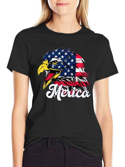 American Eagle Flag Graphic Tee