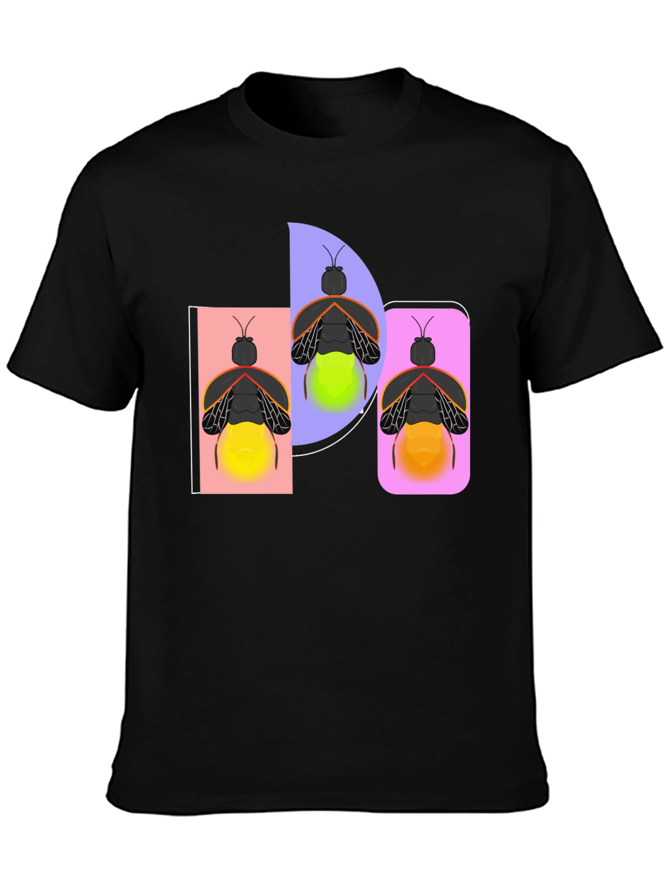 Firefly Graphic Tee - Black Cotton Blend