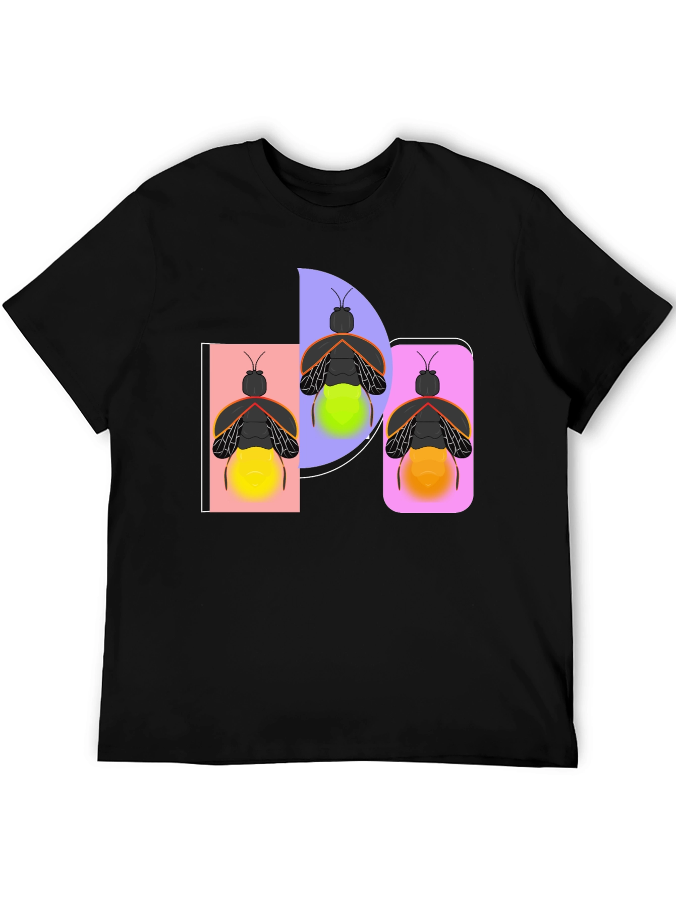 Firefly Graphic Tee - Black Cotton Blend