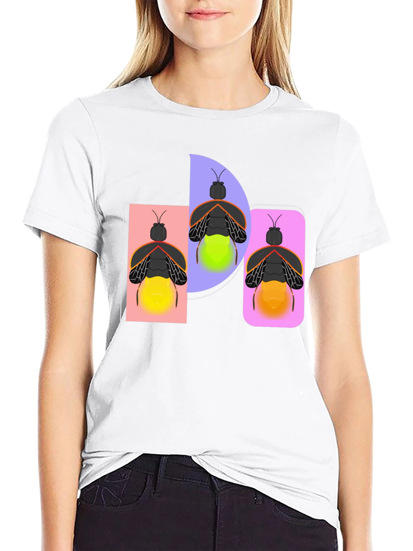 Firefly Graphic Tee - Black Cotton Blend