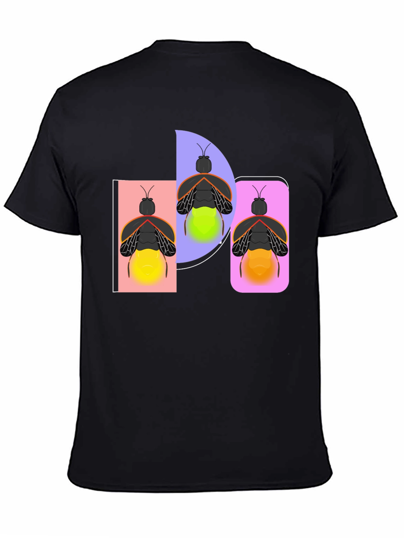 Firefly Graphic Tee - Black Cotton Blend