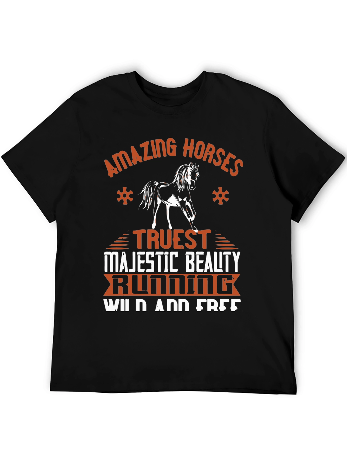 Amazing Horses Graphic T-Shirt