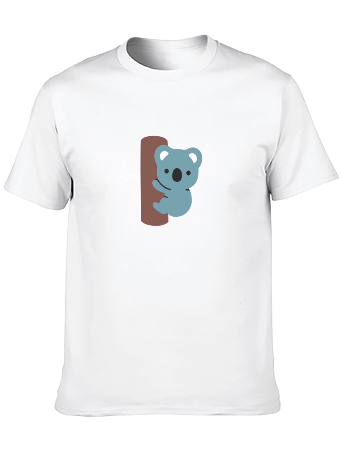 Cute Koala Graphic Tee - Black