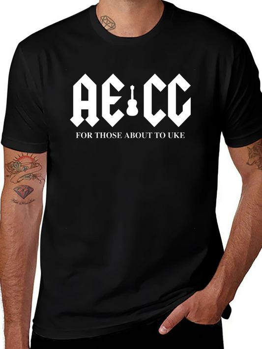 AE:CC Ukulele T-Shirt - Rock Inspired Design