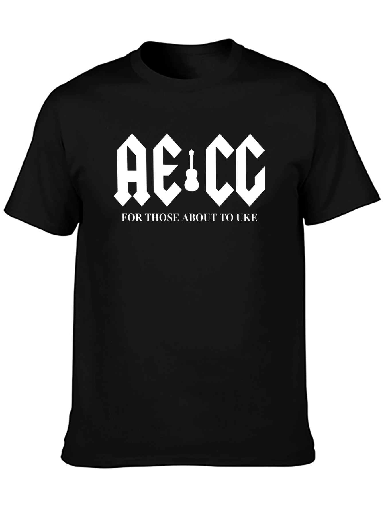 AE:CC Ukulele T-Shirt - Rock Inspired Design